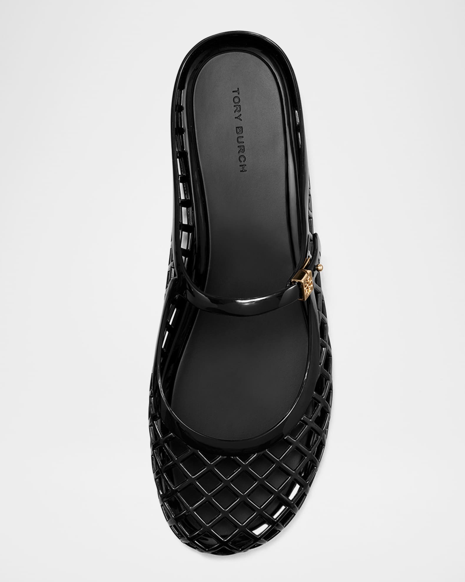 Tory Burch Mellow Jelly Mary Jane Ballerina Mules | Neiman