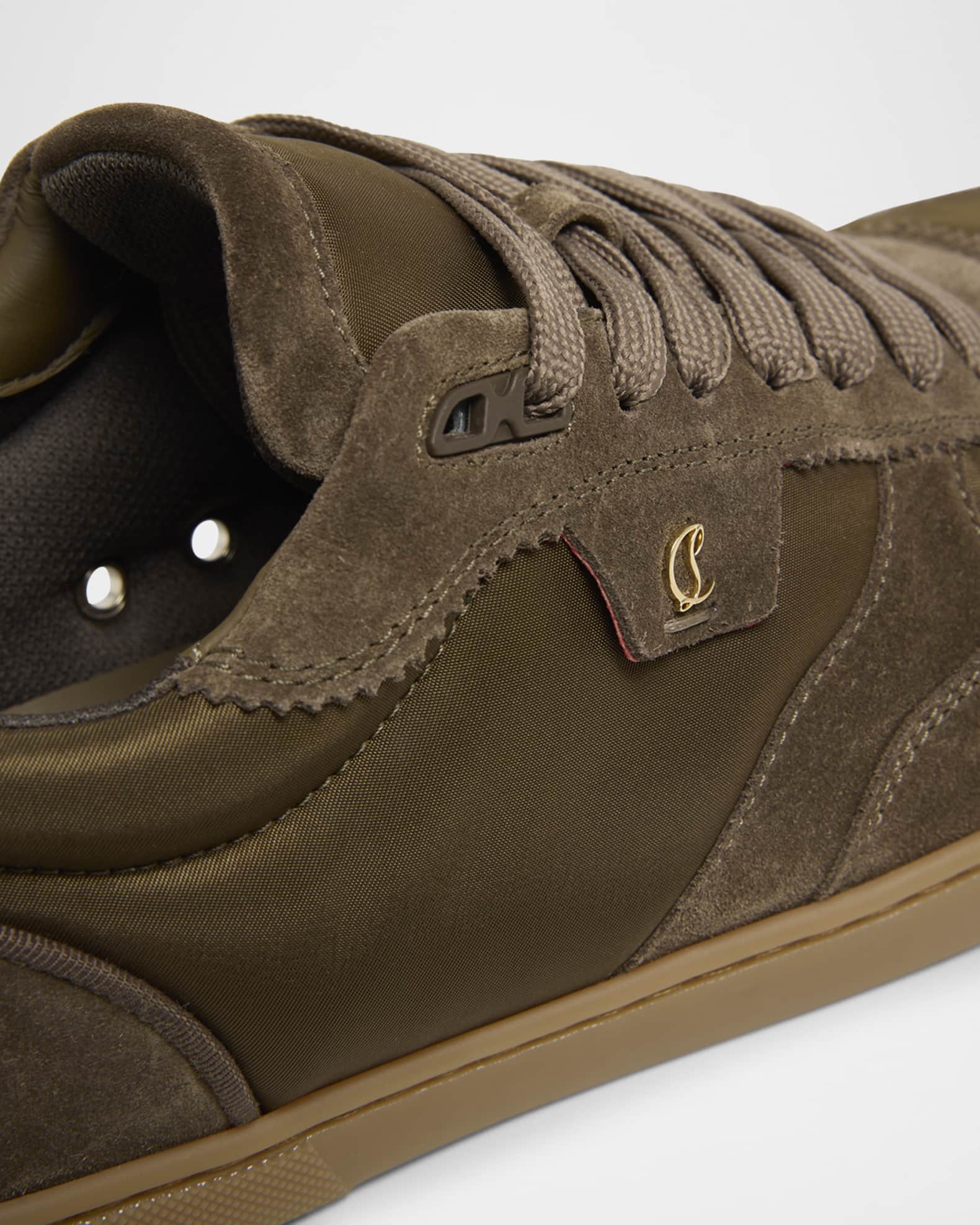 Men's Tutti Rui Suede & Nylon Low-Top Sneakers