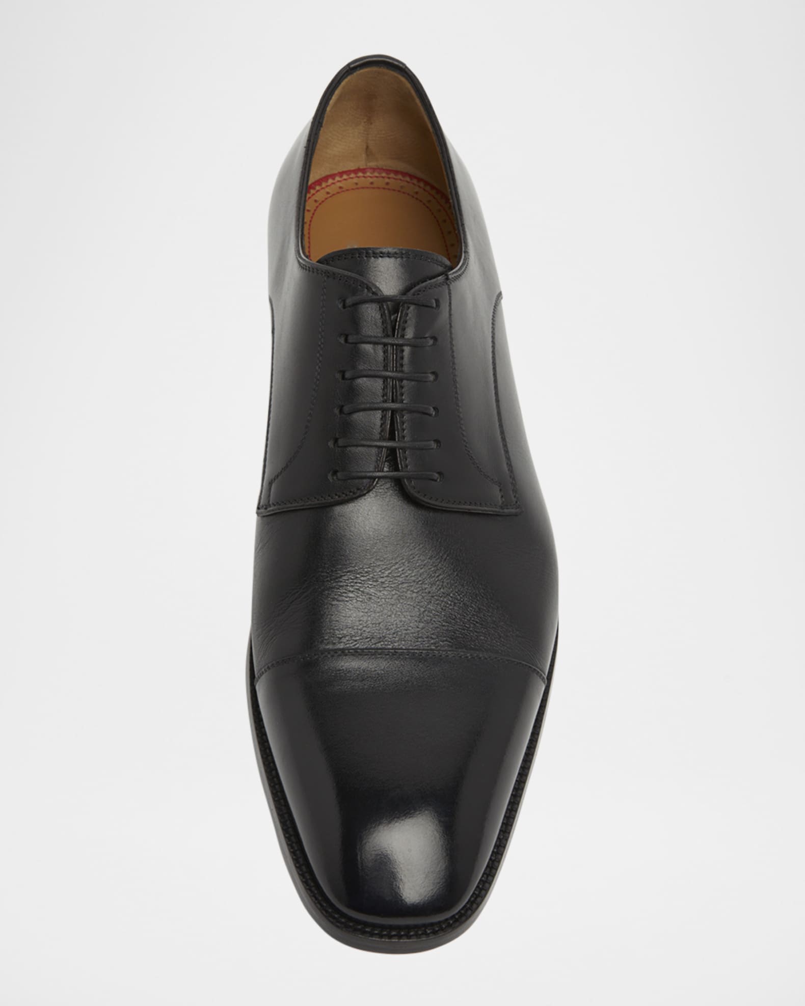 Christian Louboutin Men's Top 5 Leather Derby Shoes with