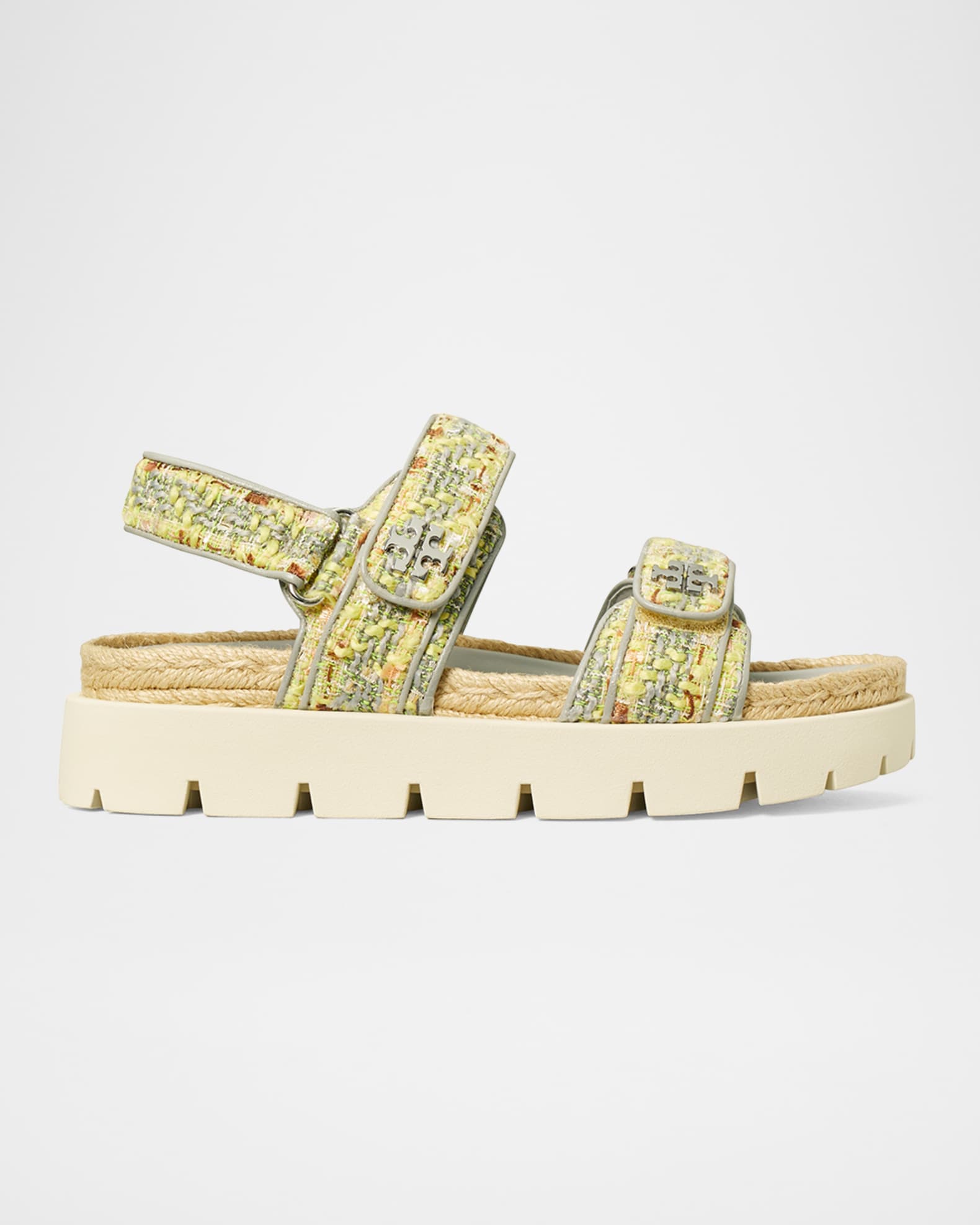 リアル Sandals Sport Dual-Band Tweed Kira Burch Tory | Marcus Neiman バッグ