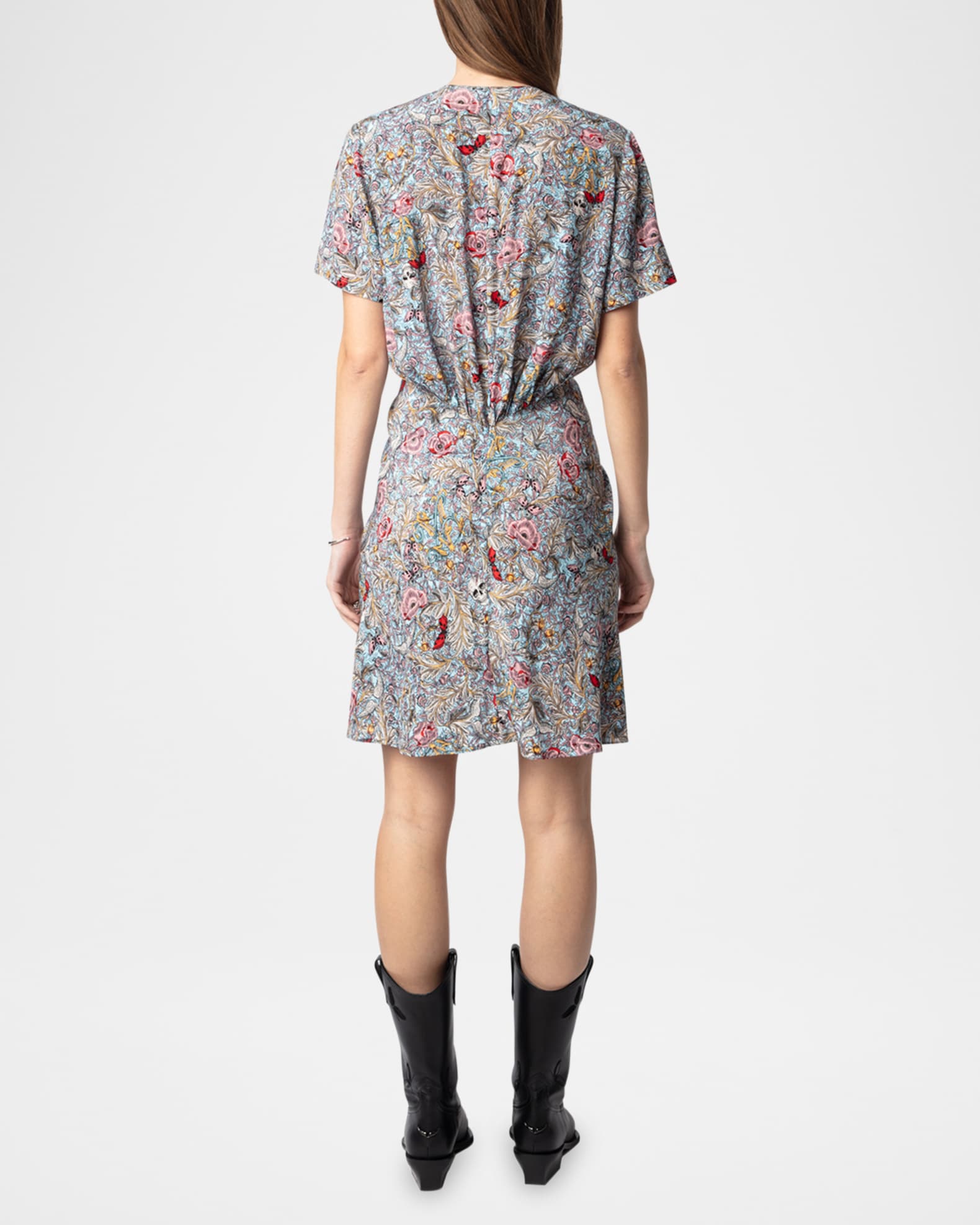 Zadig & Voltaire Rozom Soft British Flowers Dress | Neiman Marcus