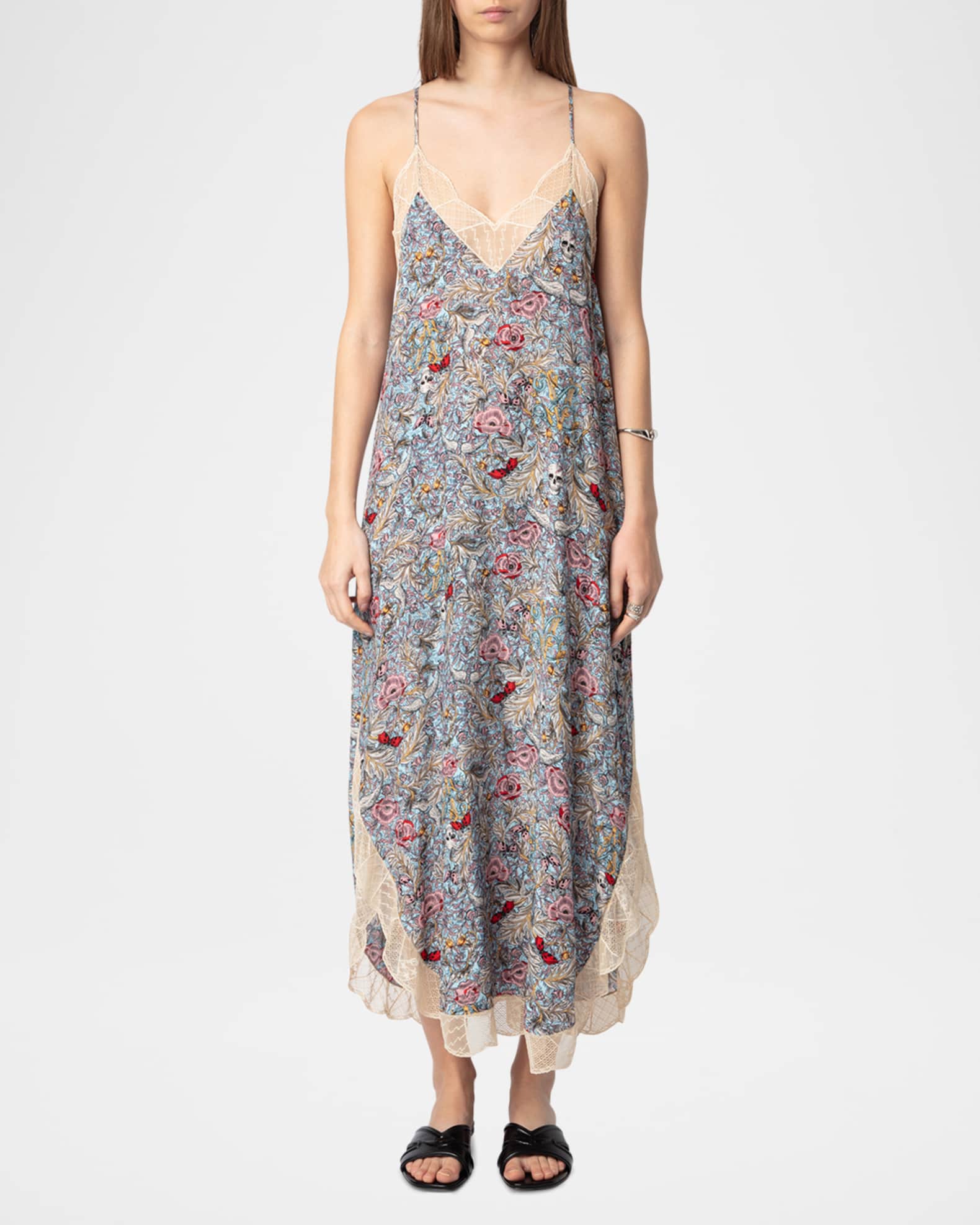 Zadig & Voltaire Ristyl Soft British Flowers Dress | Neiman