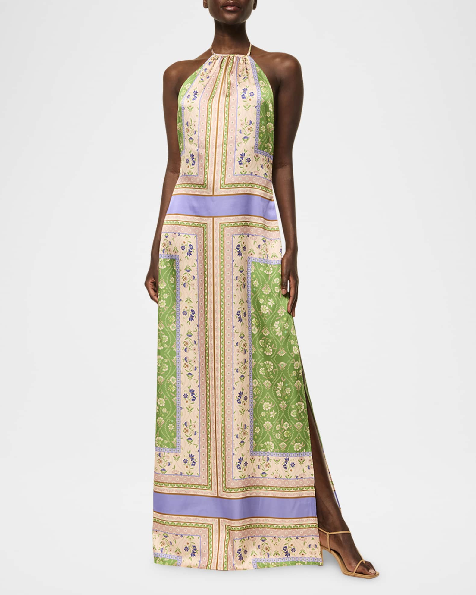 Samantha Halter Maxi Dress 1