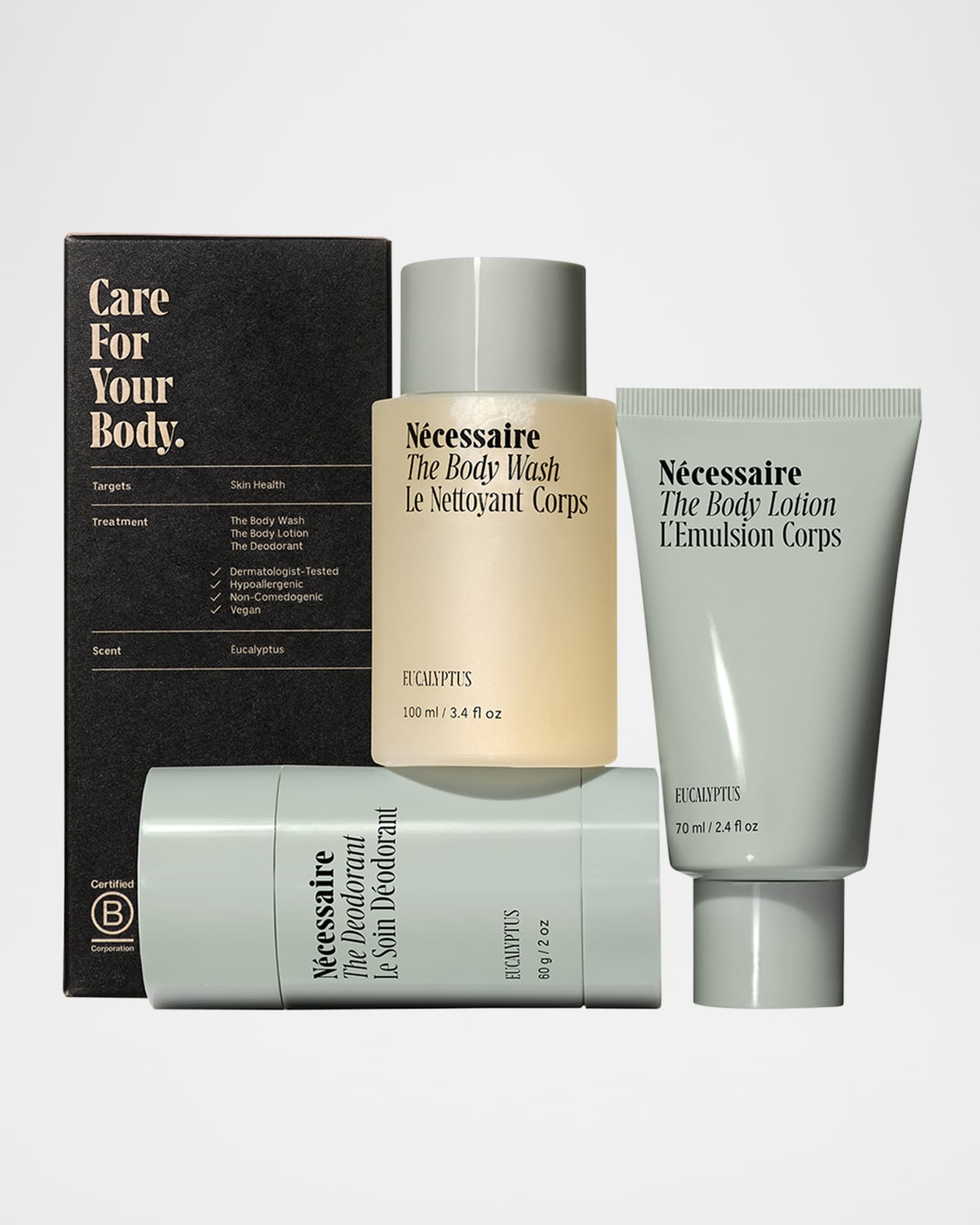 The Body Essentials Kit Eucalyptus 0