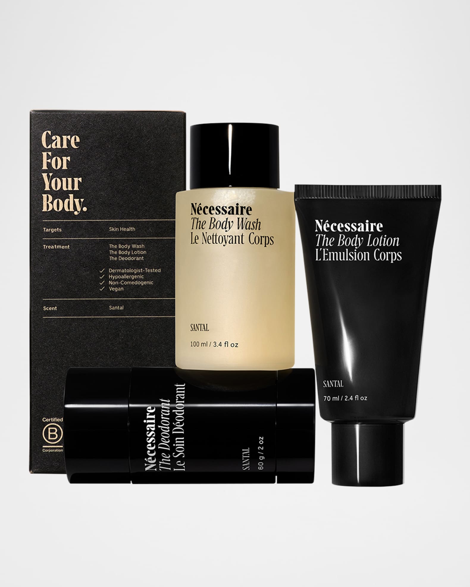 The Body Essentials Kit Santal 0