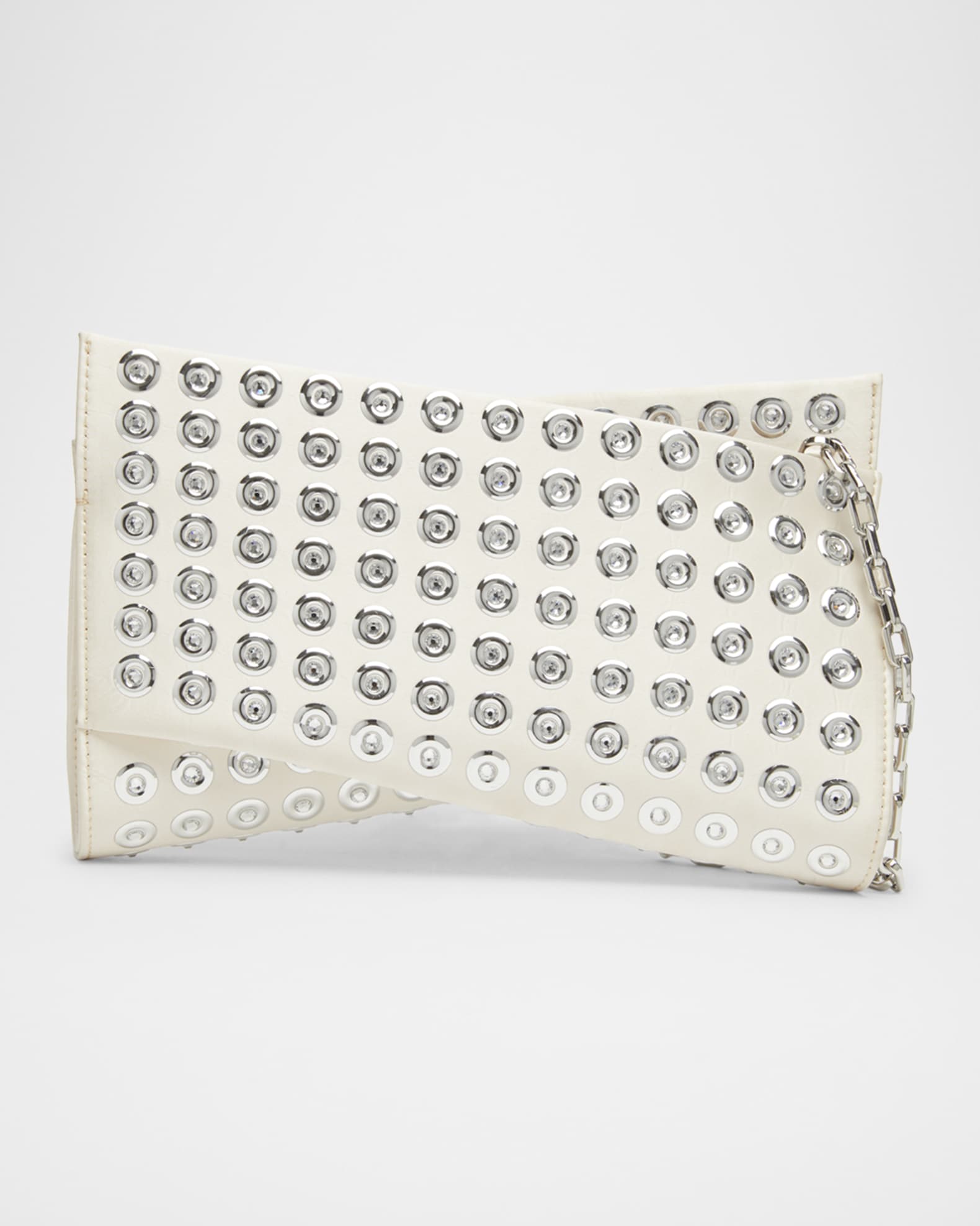 Christian Louboutin Loubitwist Small Boum Mirror Clutch Bag