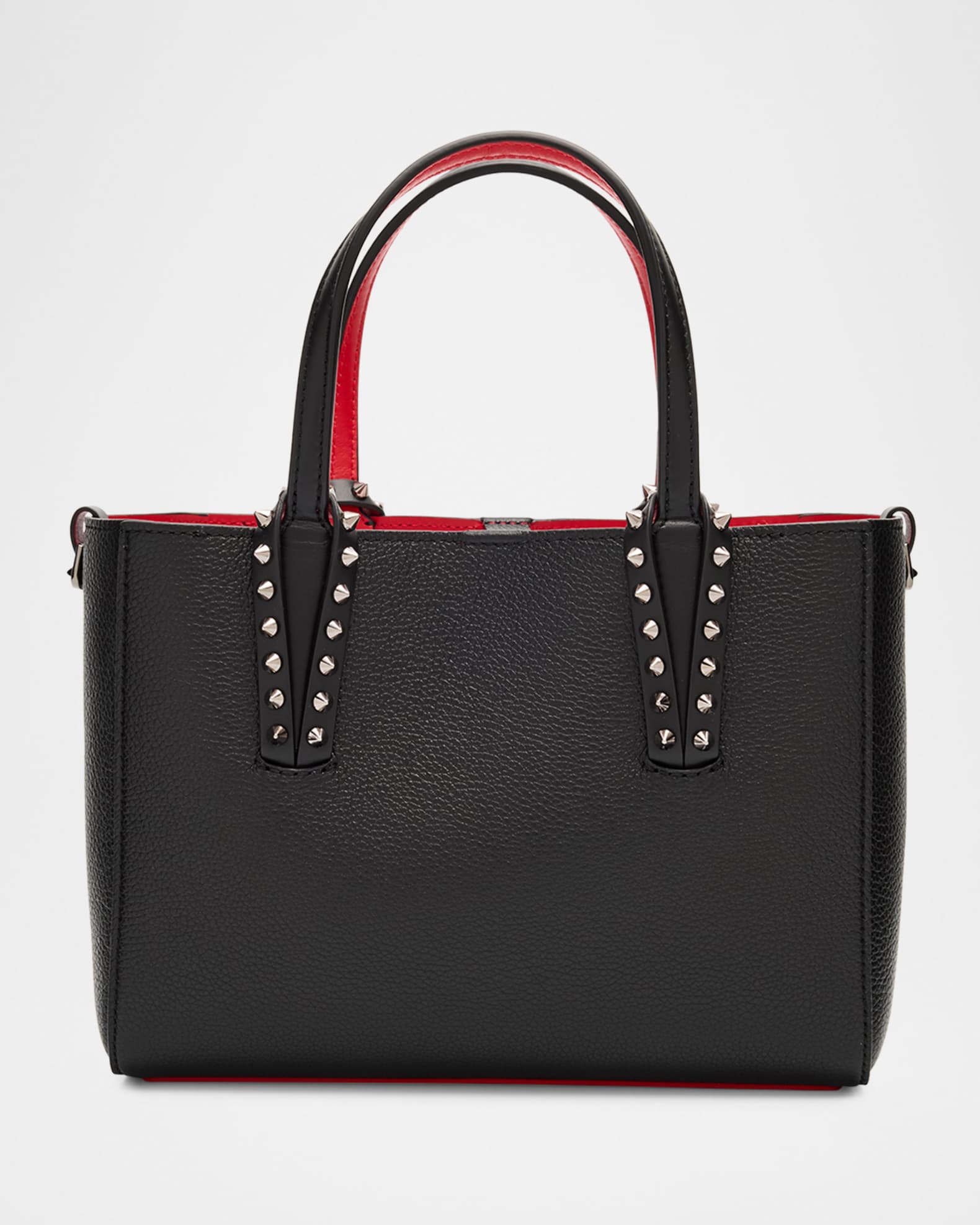Christian Louboutin Cabata Mini Tote Bag in Leather with