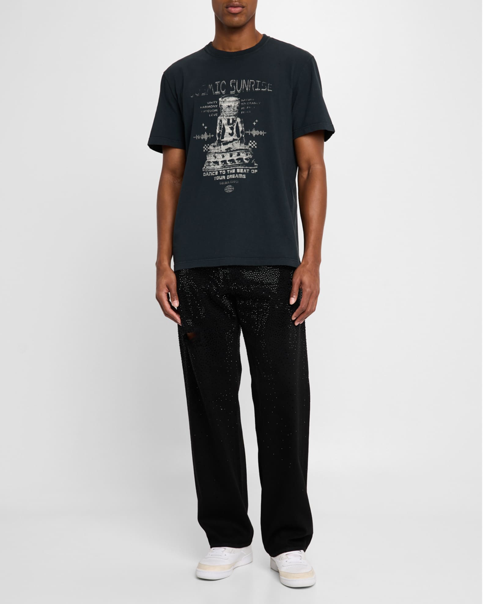 Men's Cosmic Sunrise Jersey T-Shirt 1