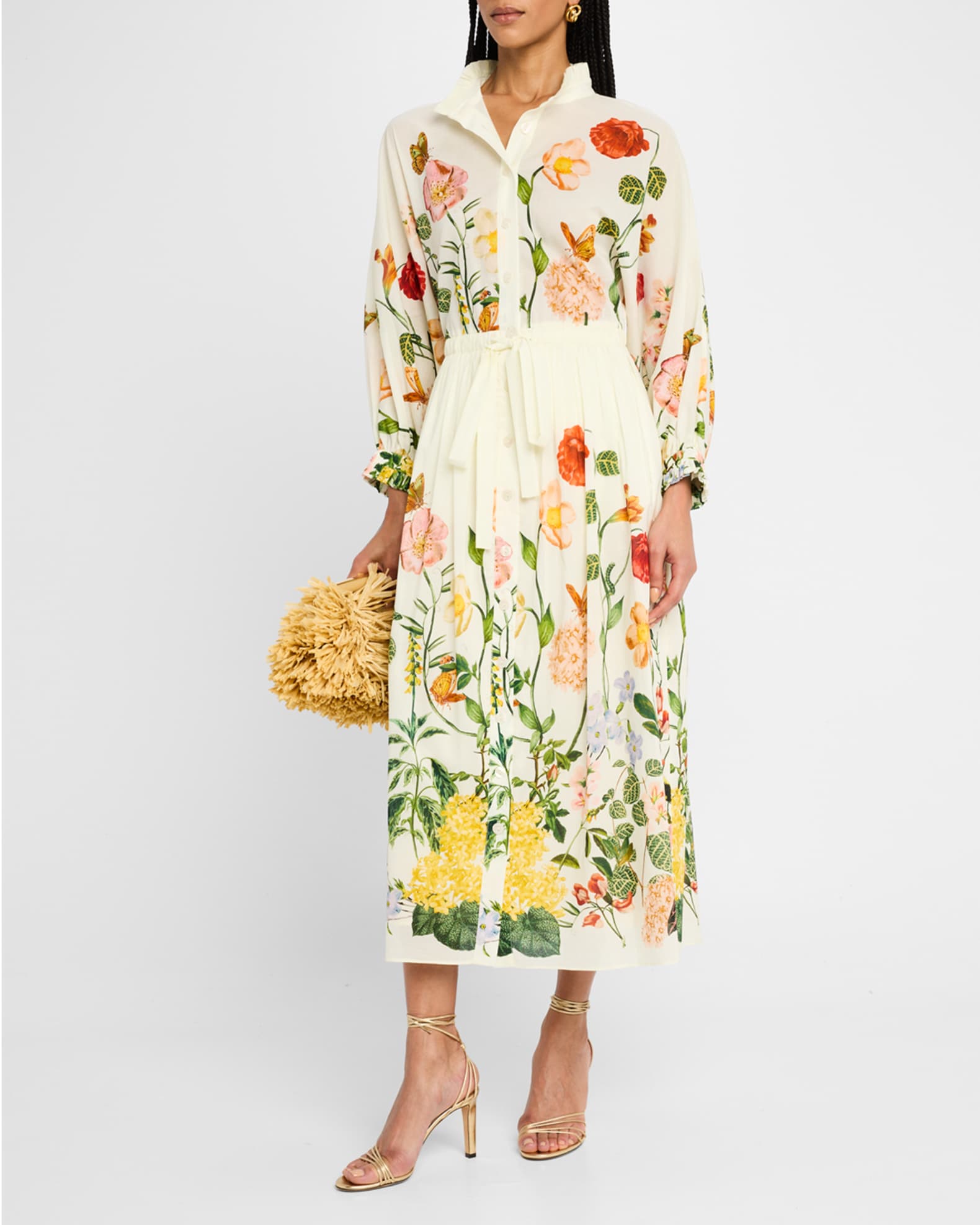 Louis Floral Shirtdress 1