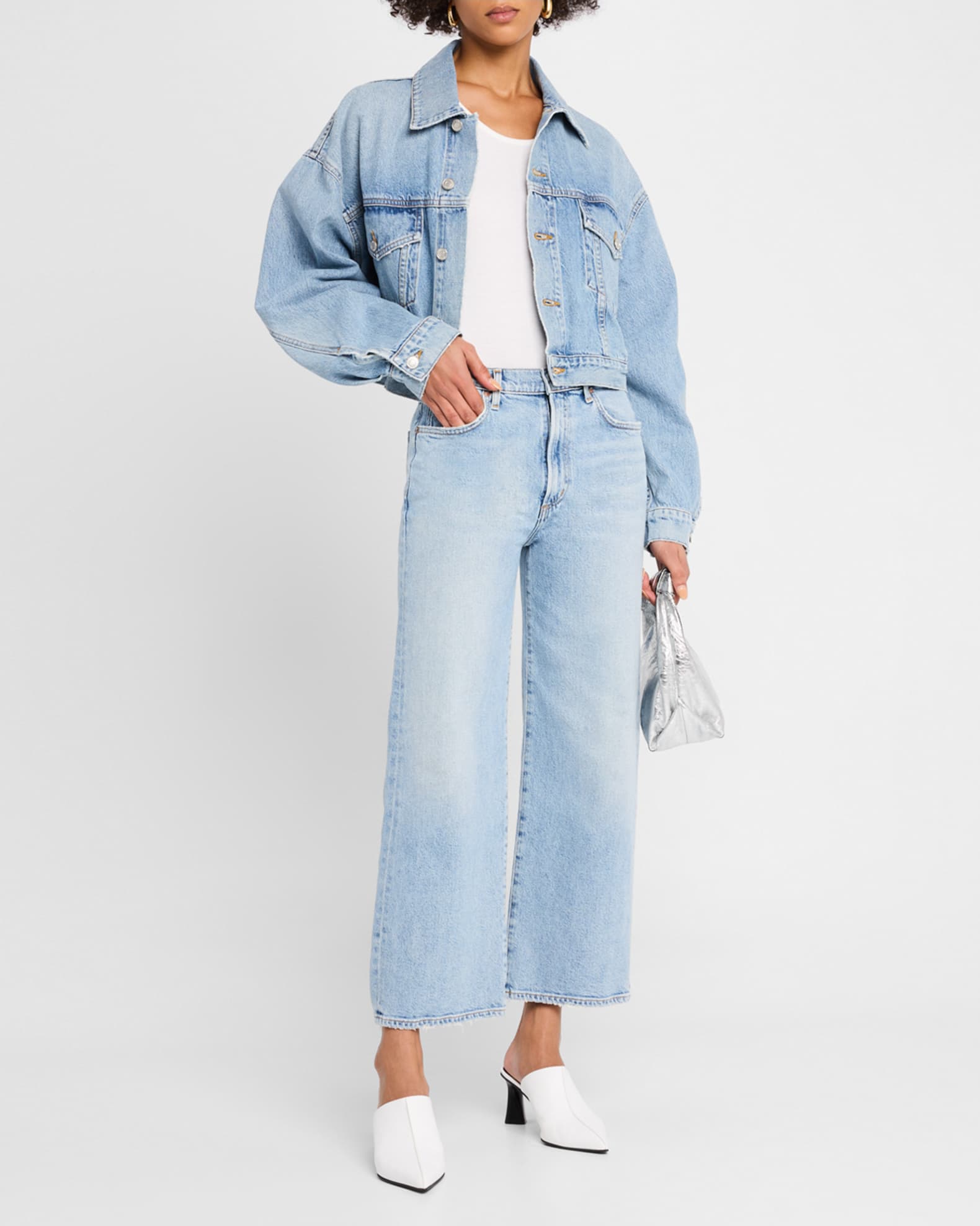 Harper Wide-Leg Crop Jeans 1