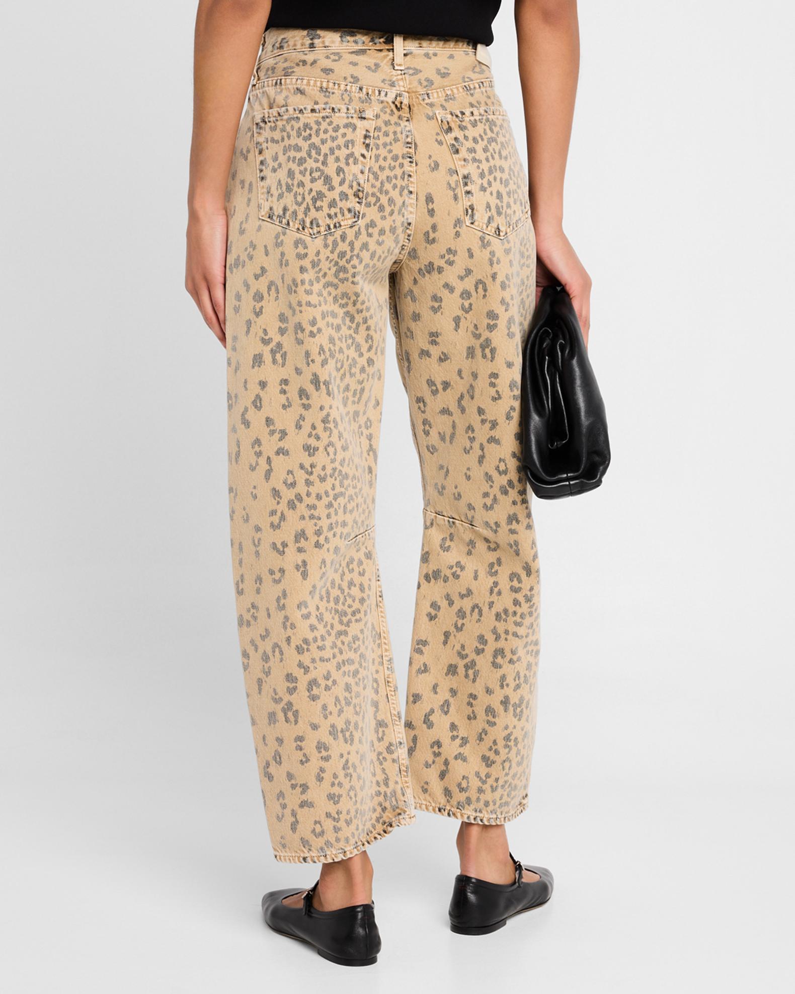 Citizens of Humanity Miro Cheetah-Print Relaxed Jeans | Neiman Marcus