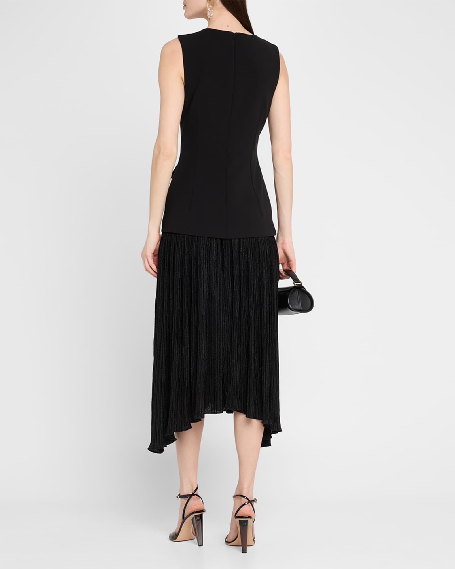 knee length dresses for ladies Black Halo - Tawny Midi Dress
