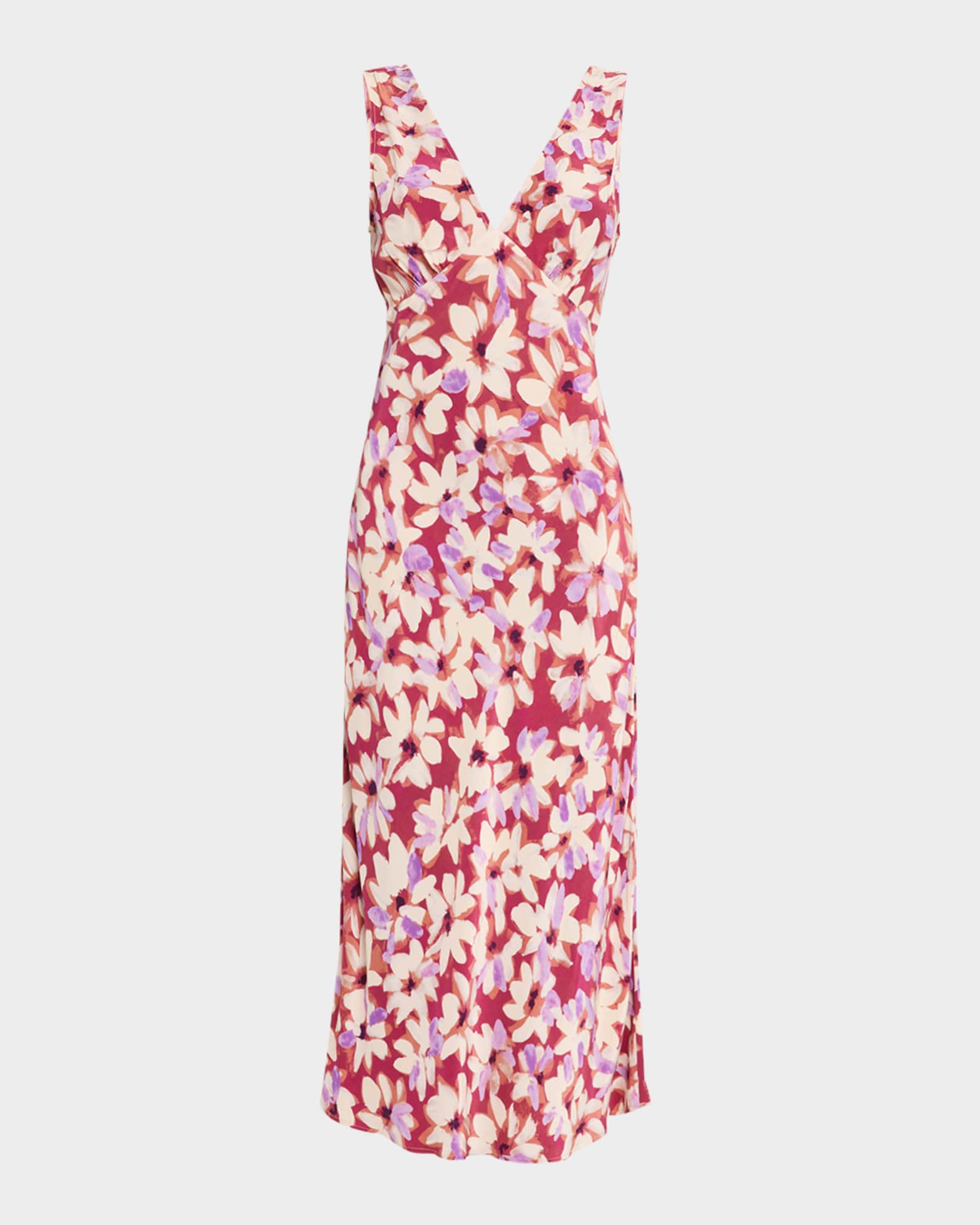 Audrina Crepe Midi Dress 0