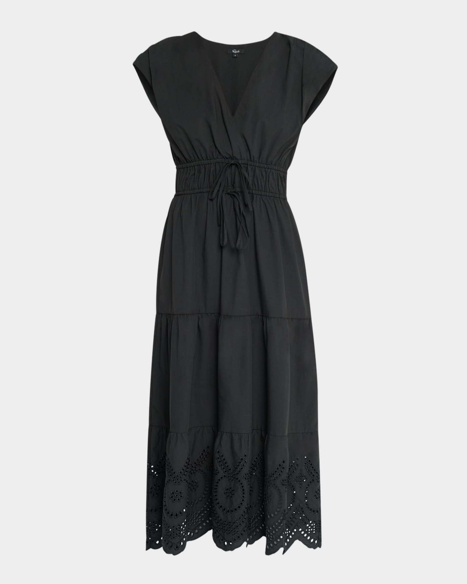 Lucia Eyelet Midi Dress 0