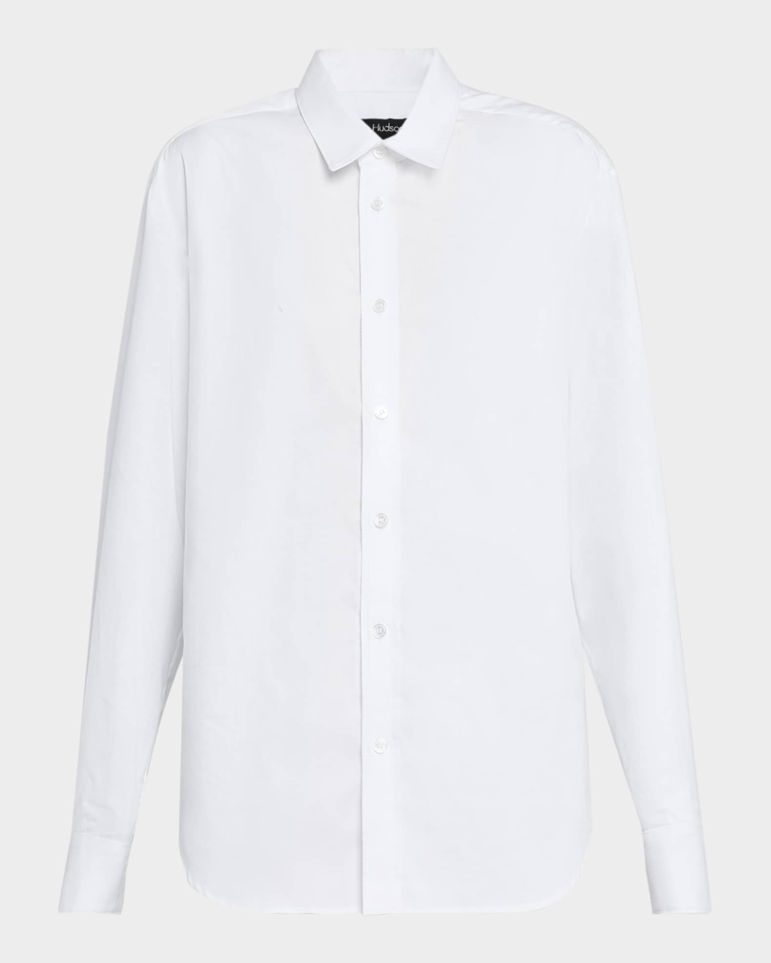 Men's-Inspired Button-Up Shirt 0
