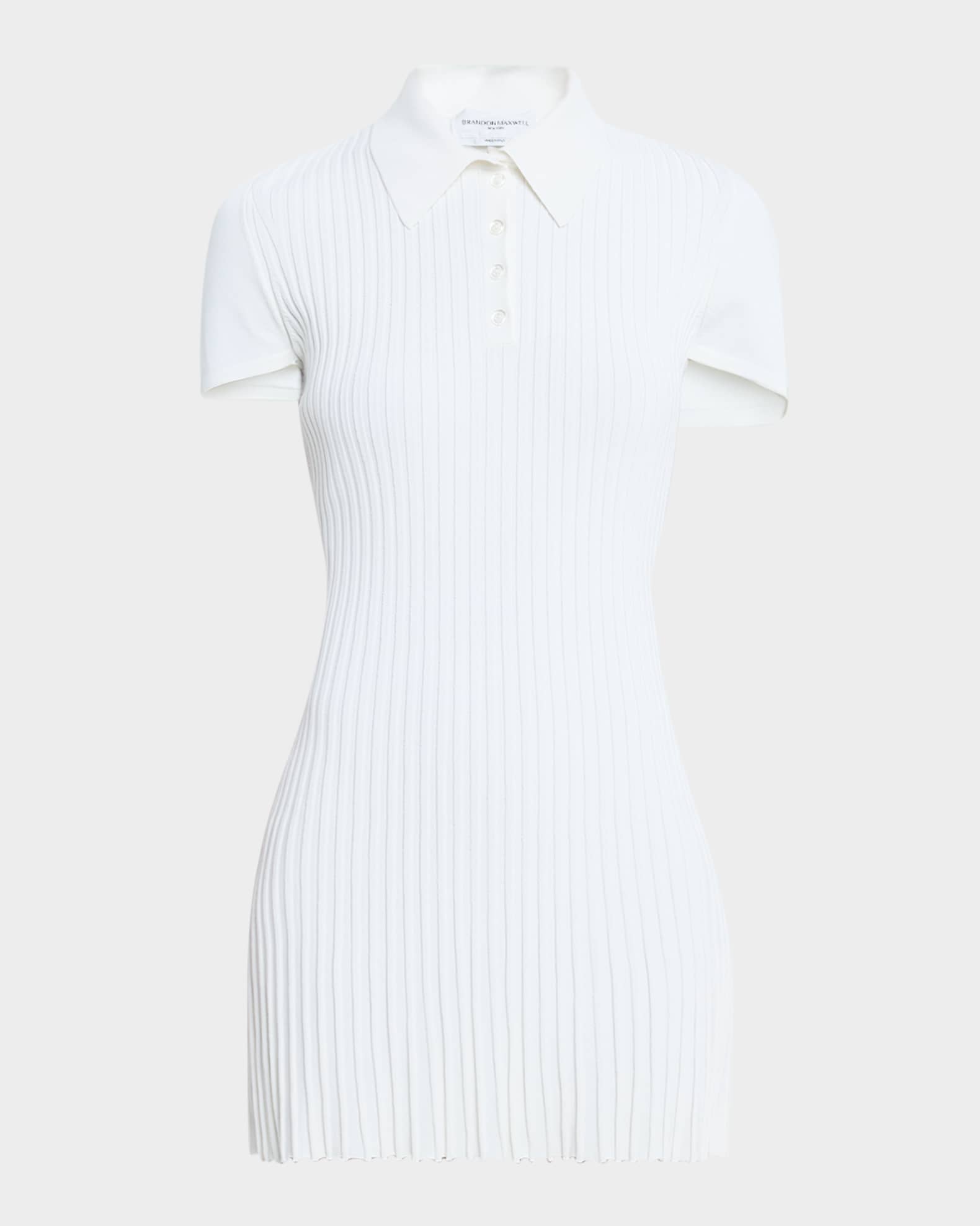 Alice Pleated Polo Mini Dress 0