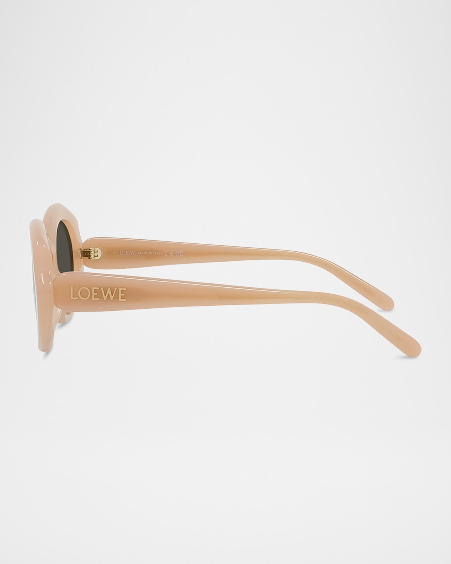 LOEWE Oversized Ivory White Fantasy Slim Sunglasses made in Italy NEW Loewe Eyewear Women main image 3