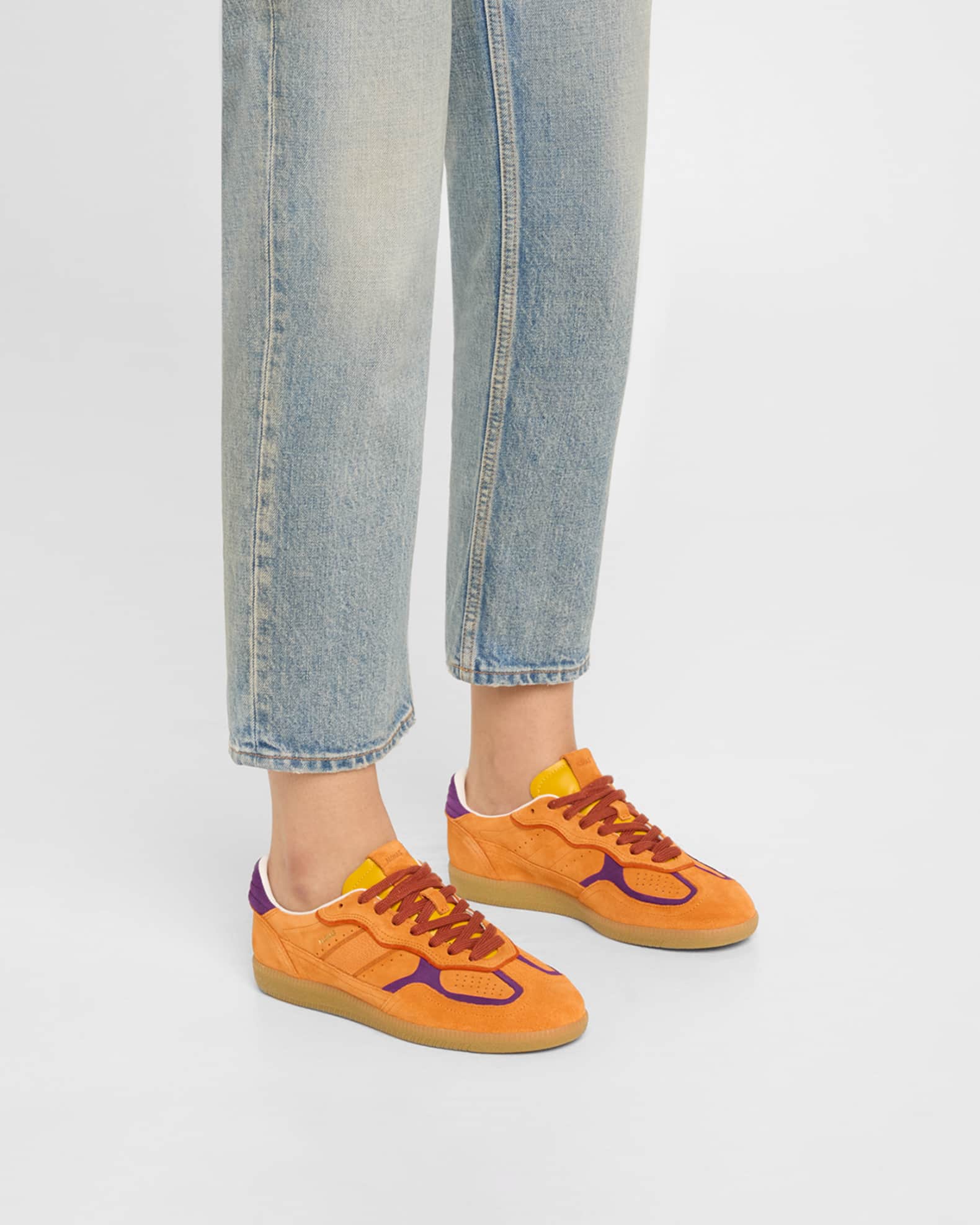 ALOHAS TB.490 Rife Suede Low-Top Sneakers | Neiman Marcus