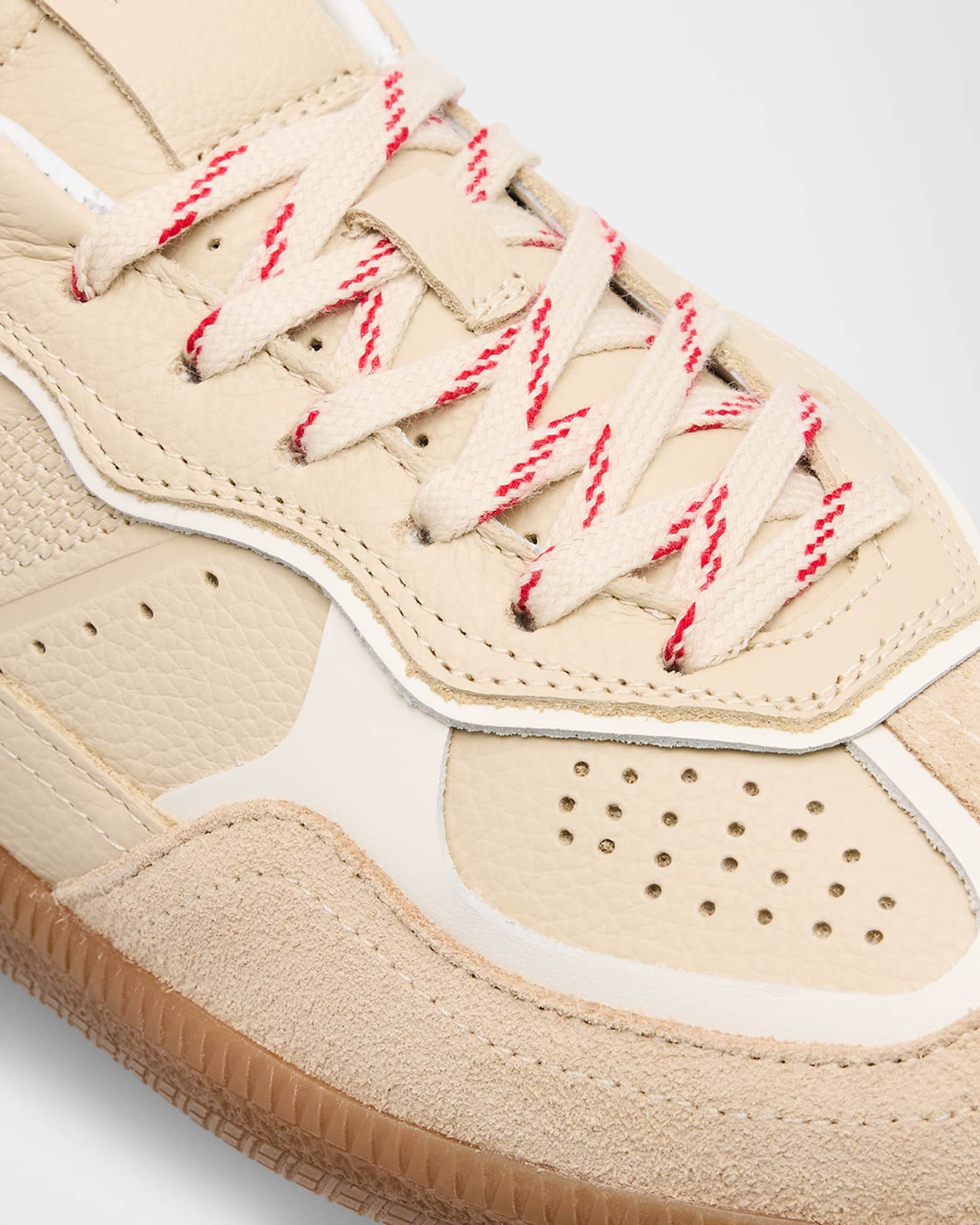 スニーカー ALOHAS Tb.490 pony skin low-top sneakers with suede inserts TB.490 Sneakers | ALOHAS