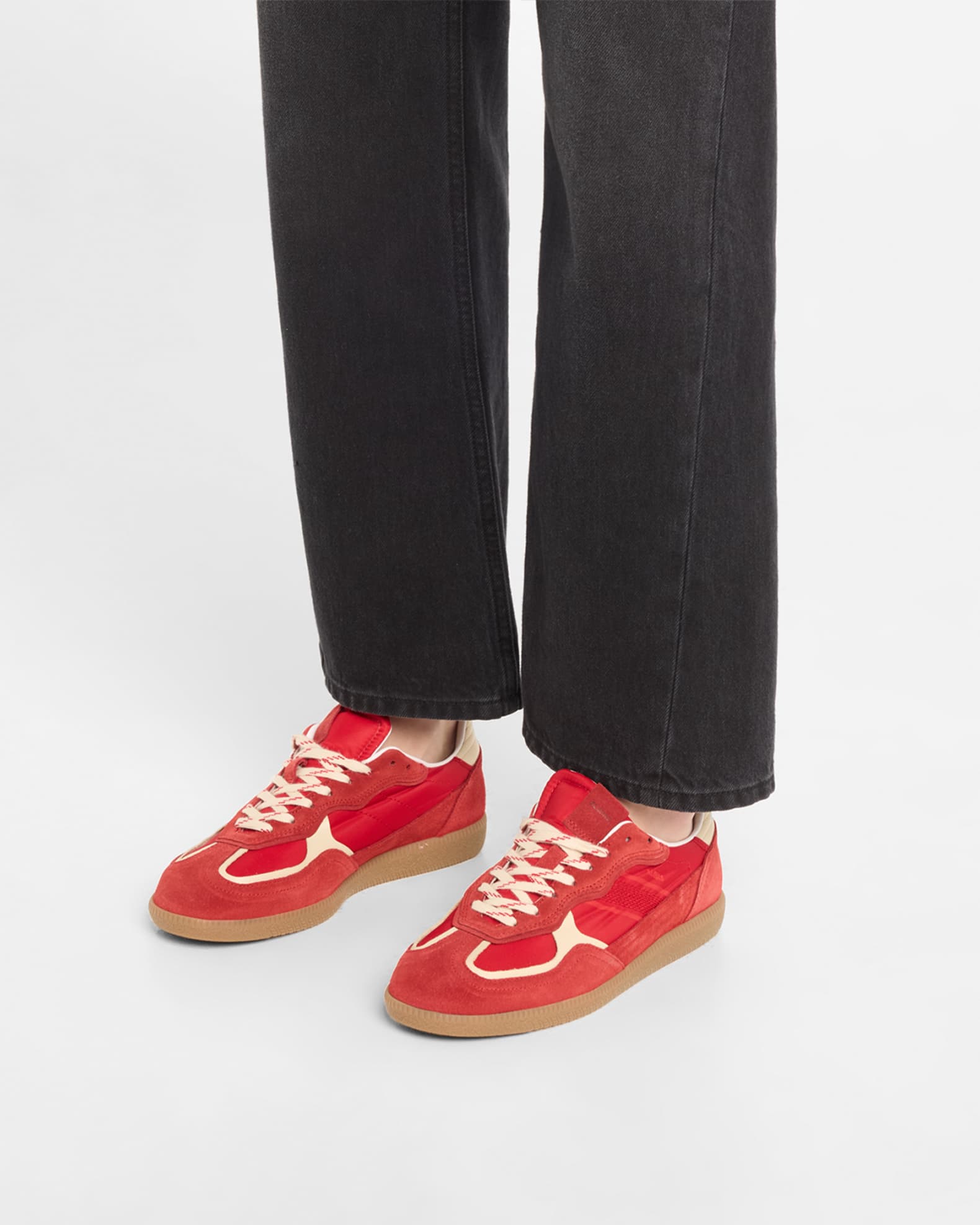 TB.490 Rife Suede Low-Top Sneakers | Neiman Marcus