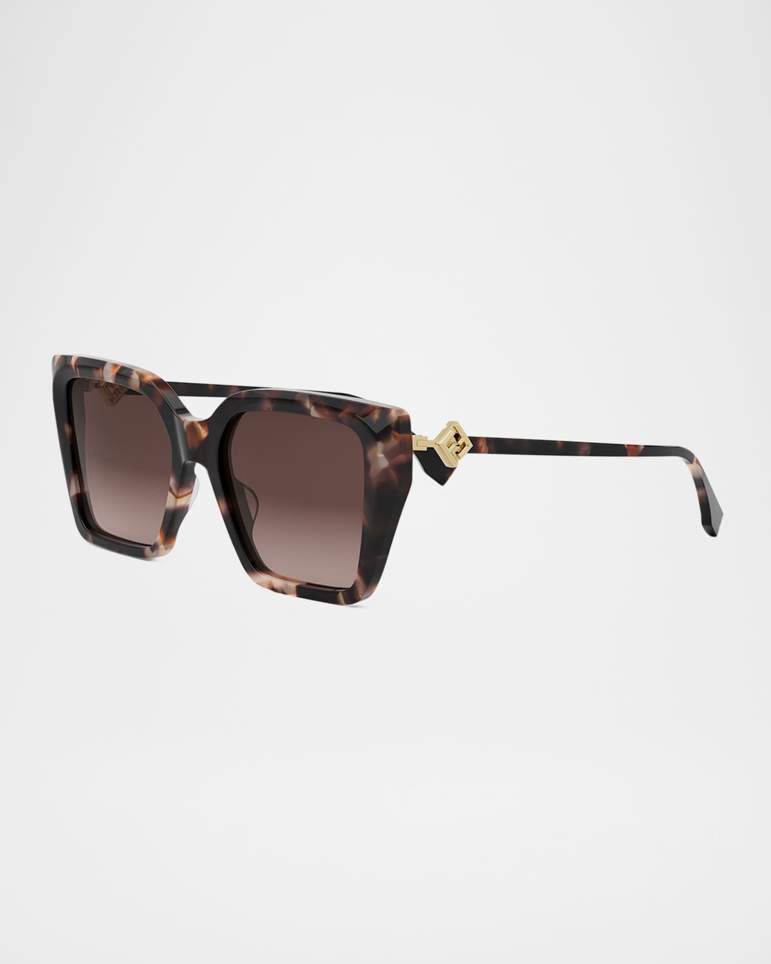 FENDI オハサイスフレムサンクラス FE40161I 01B Fendi FF Diamonds FE40161I 01B Sunglasses - US
