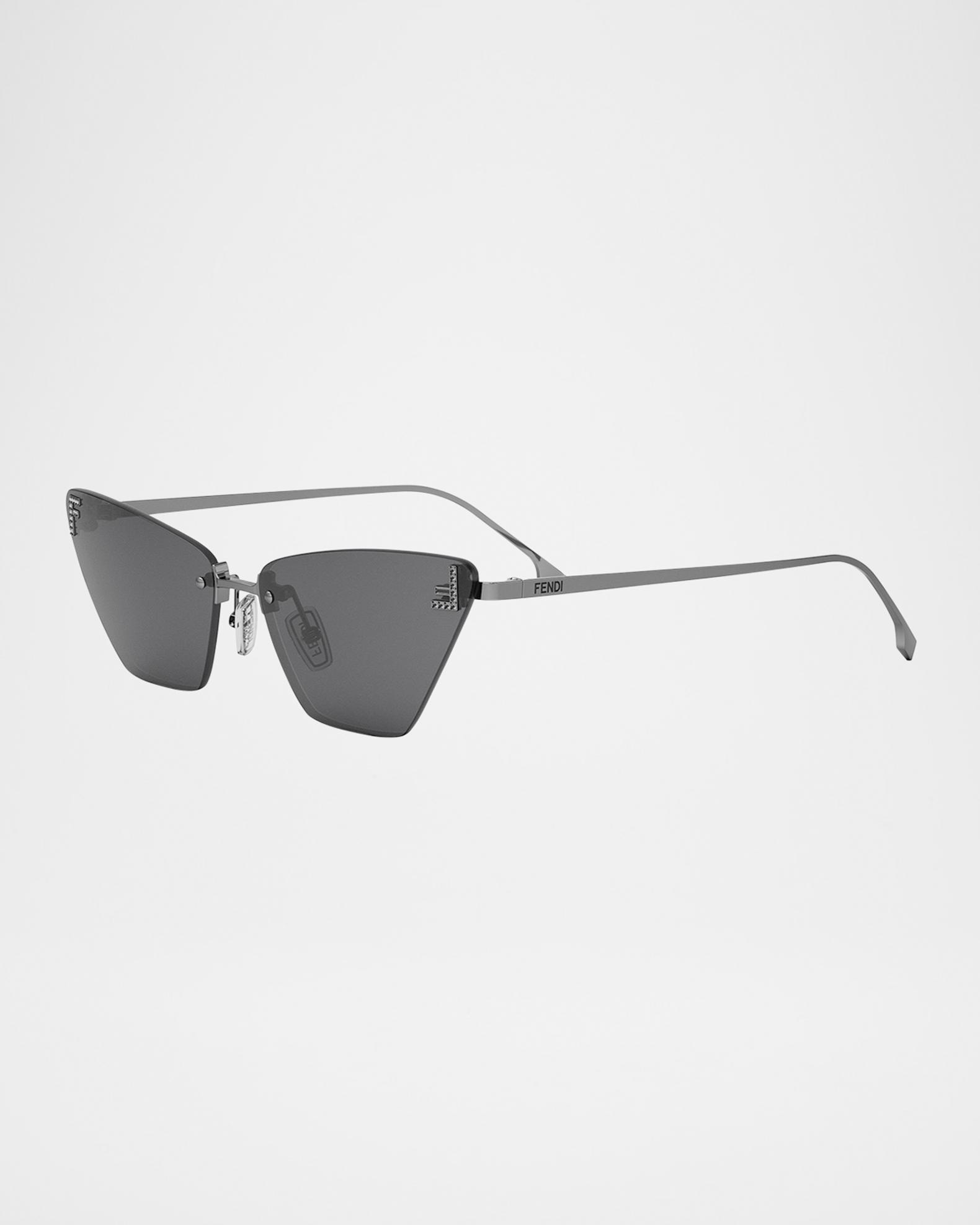 FE4160US Cat-Eye Crystalized Logo Sunglasses | Neiman Marcus