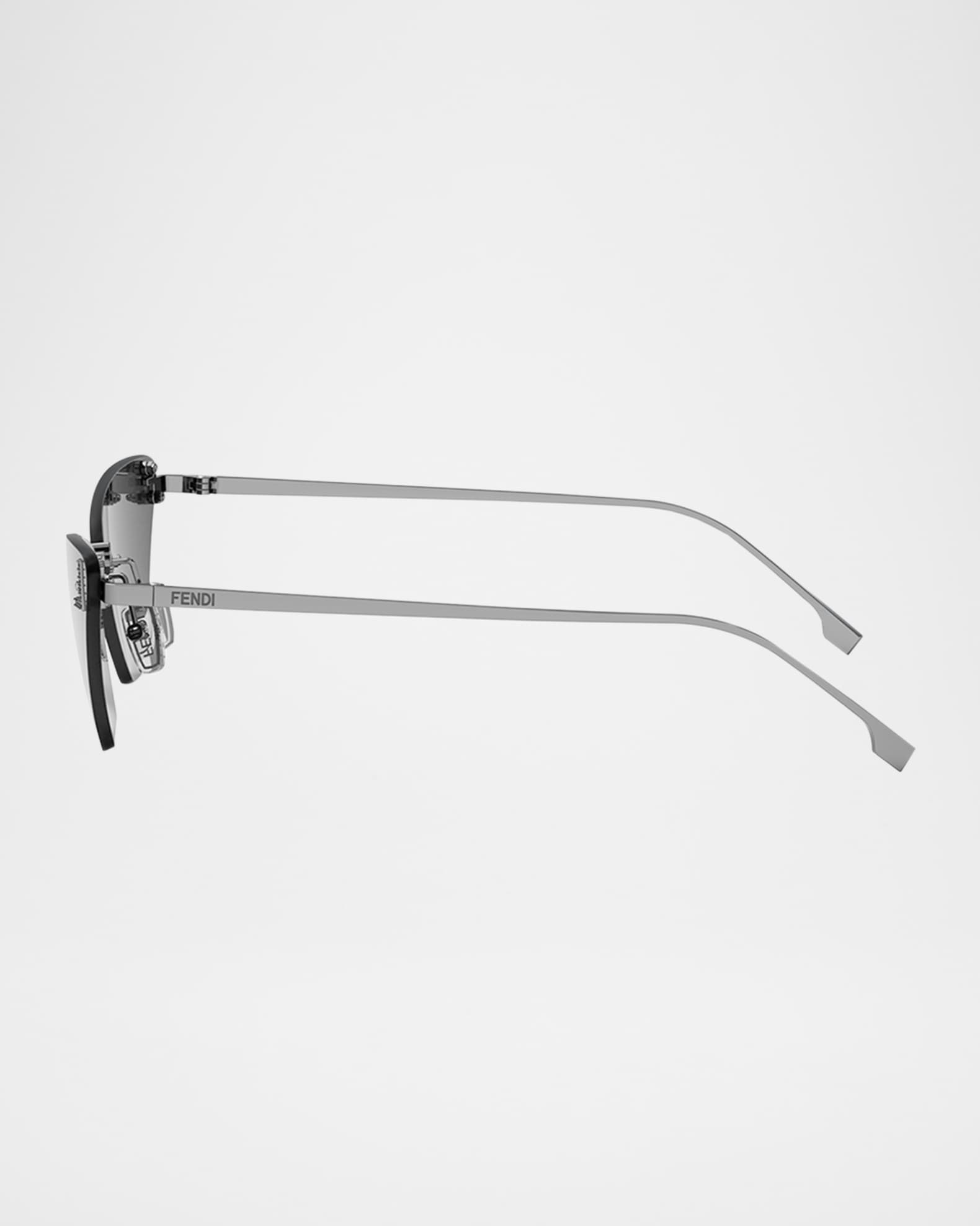 FE4160US Cat-Eye Crystalized Logo Sunglasses | Neiman Marcus