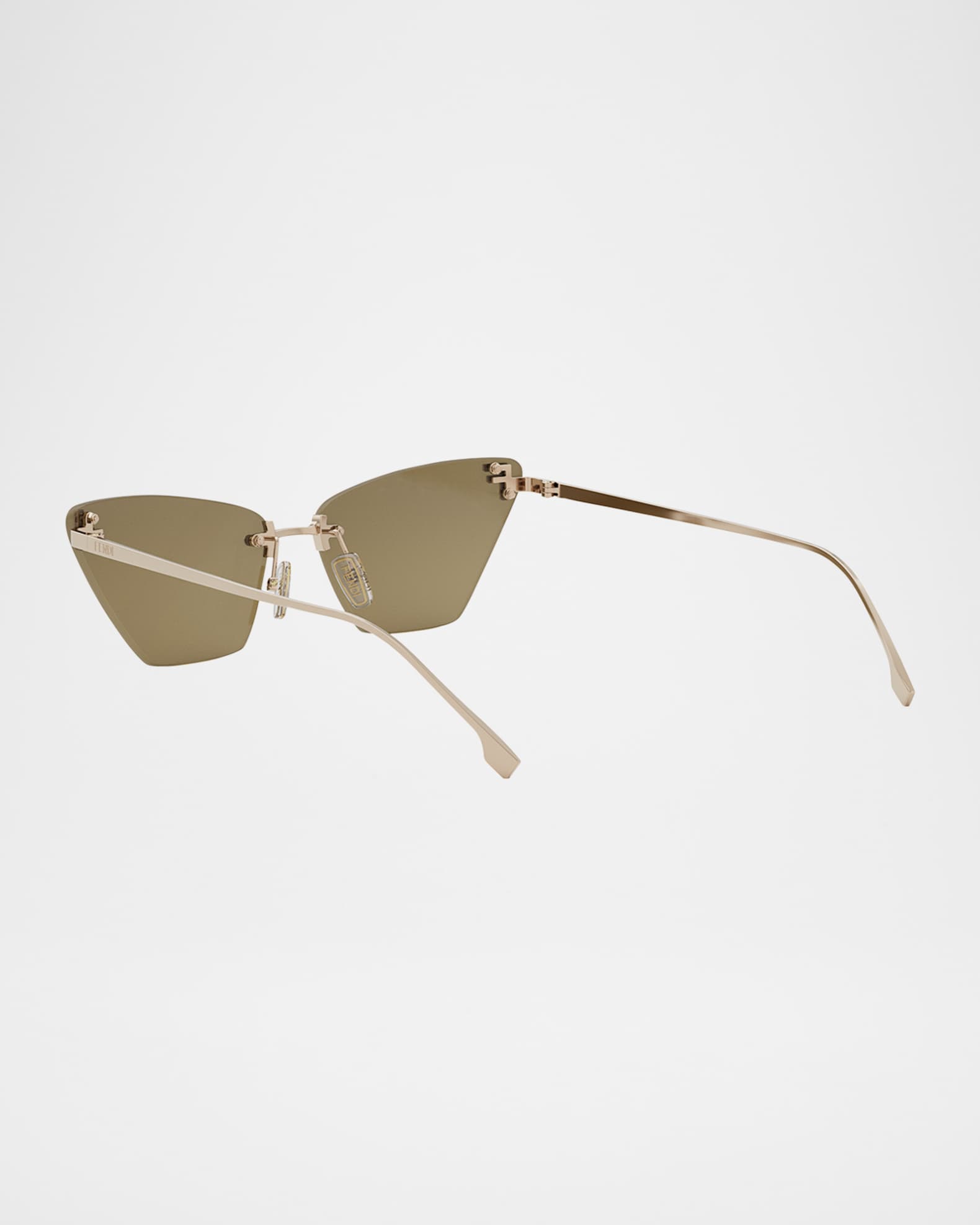FE4160US Cat-Eye Crystalized Logo Sunglasses 1
