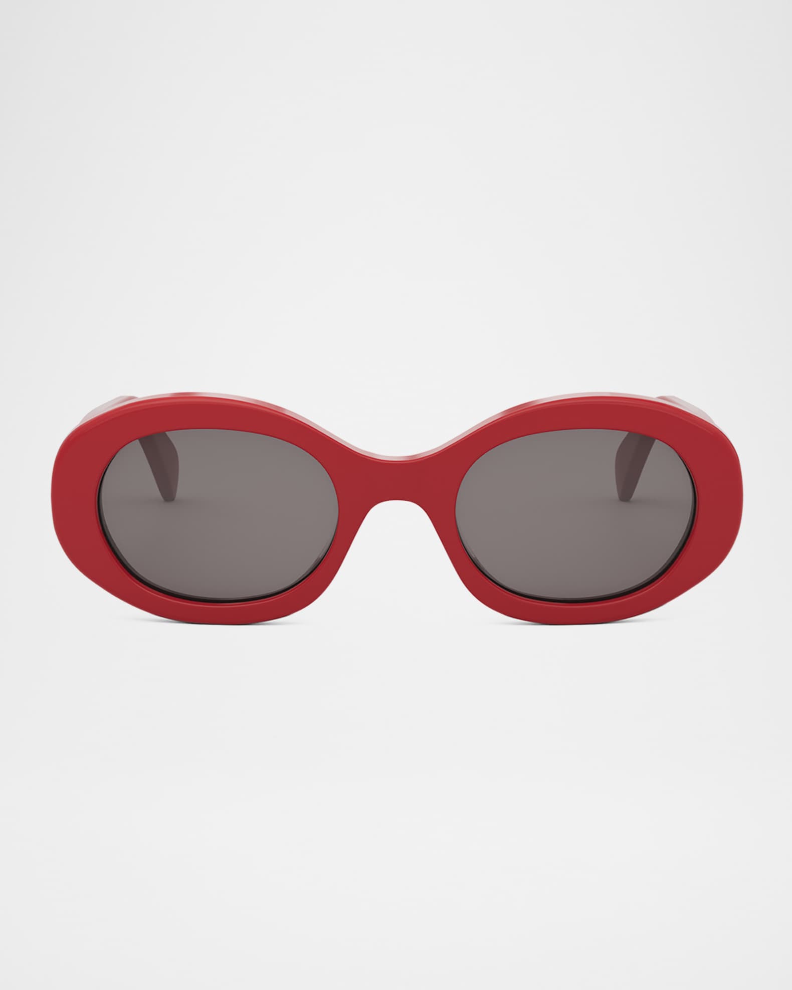 Celine Triomphe Oval Sunglasses | Neiman Marcus