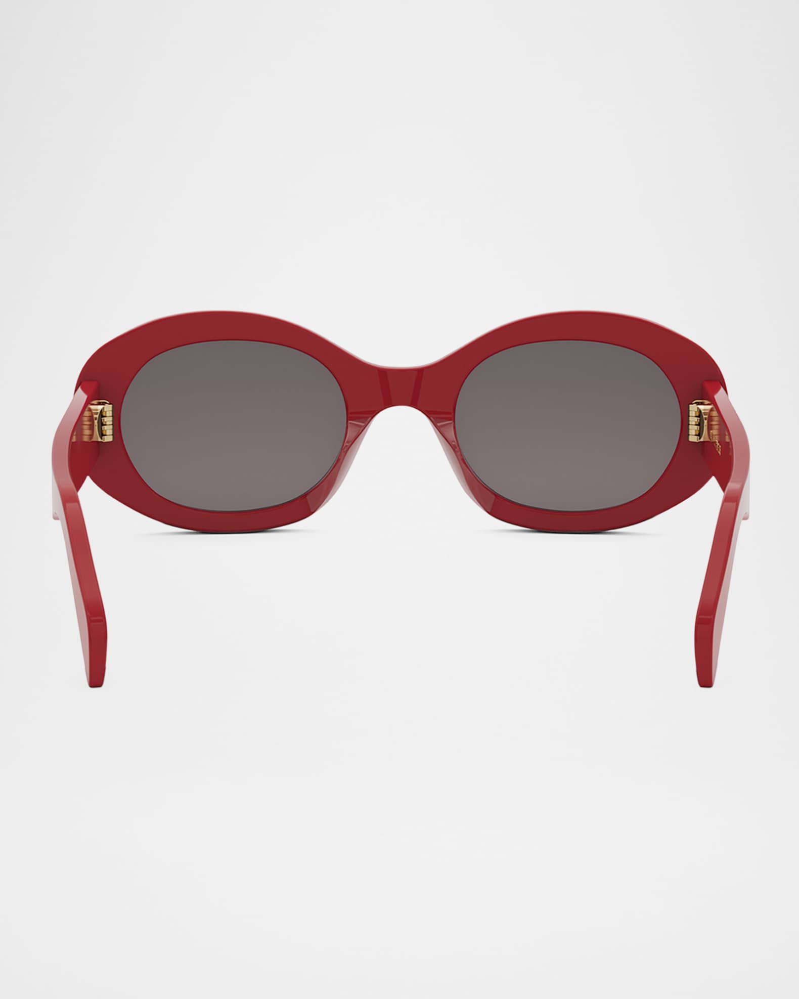 Celine Triomphe Oval Sunglasses | Neiman Marcus