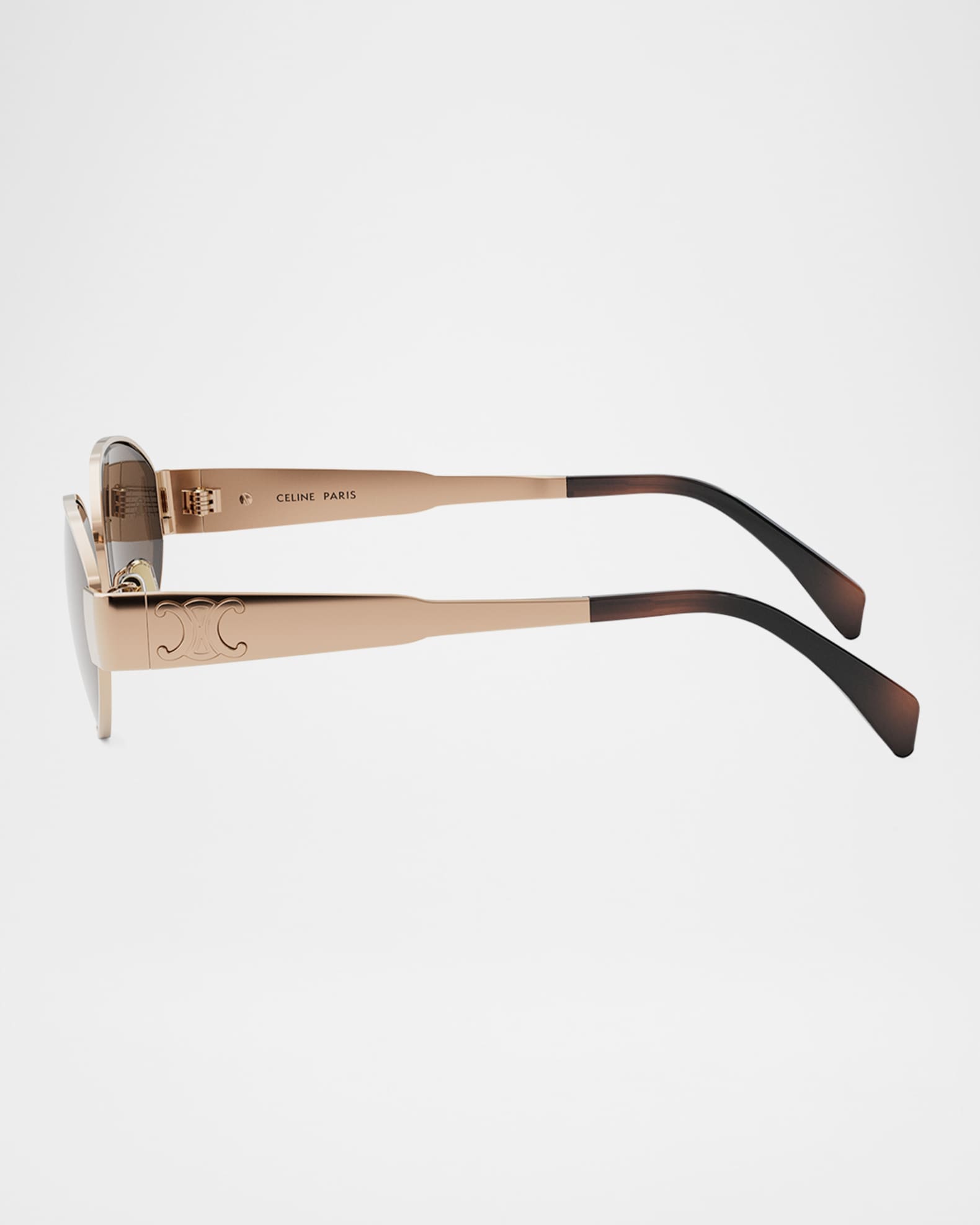 Celine Triomphe Metal Sunglasses | Neiman Marcus