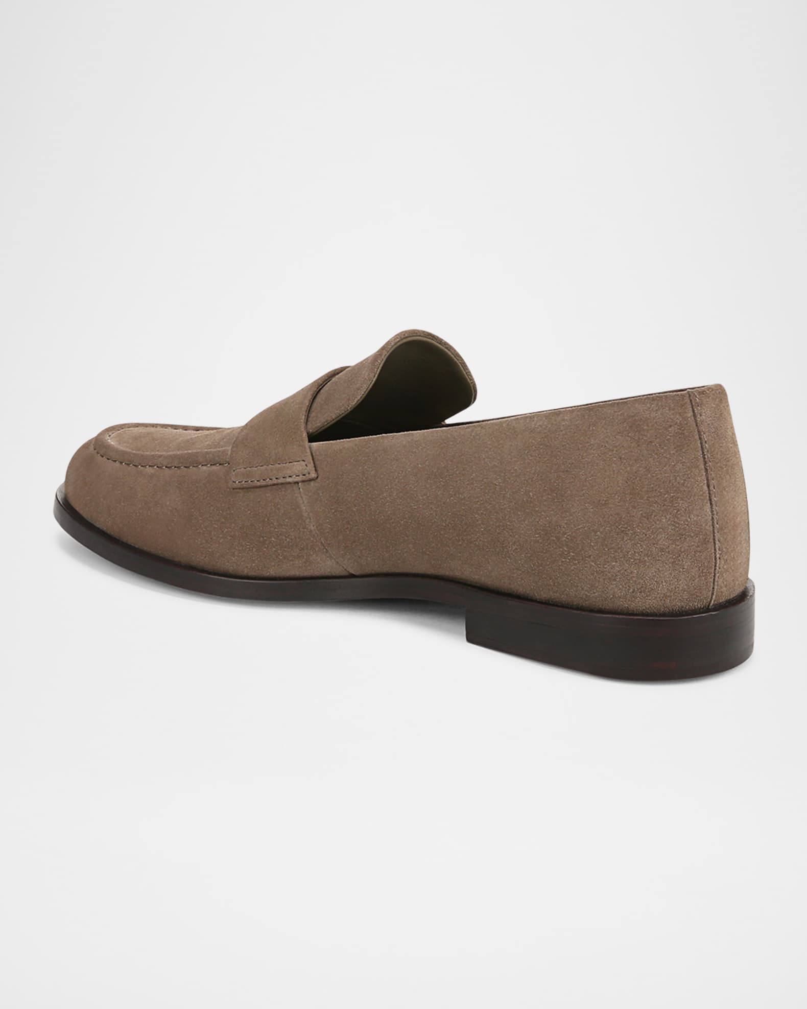 Vince Men's Montebello Suede Penny Loafers | Neiman Marcus