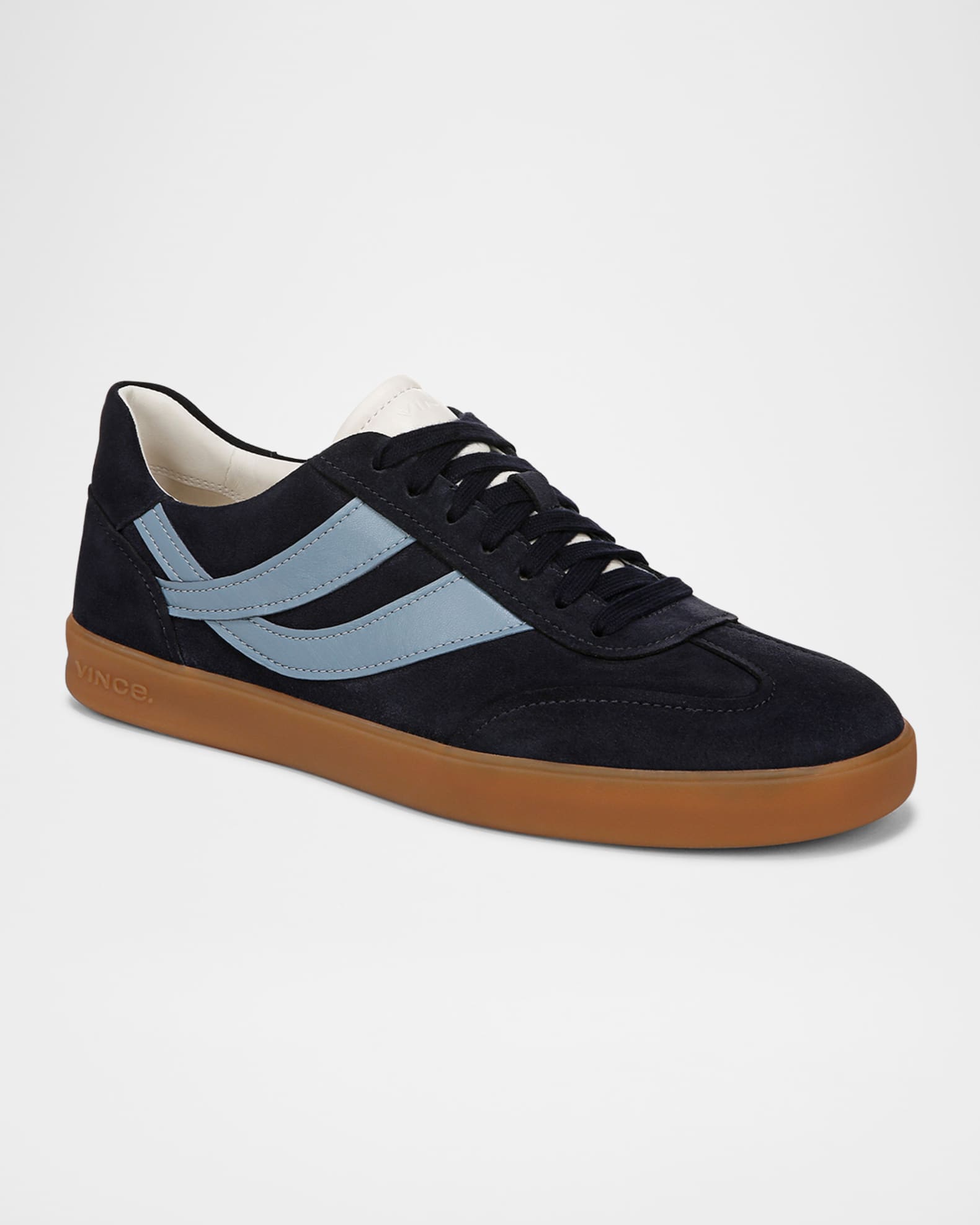 Men's Oasis Leather Low-Top Sneakers 1