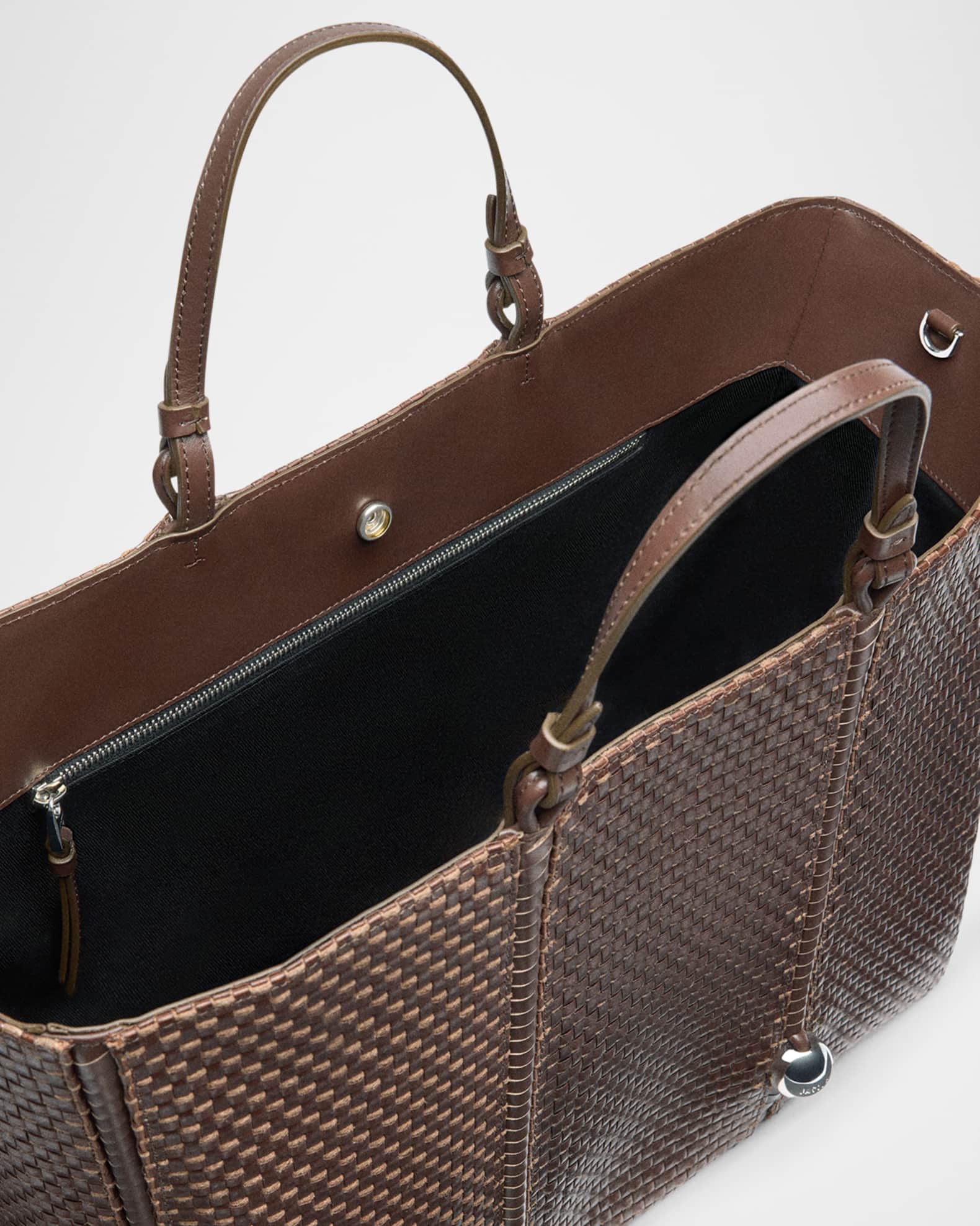 Jacquemus Le Cabas Woven Leather Tote Bag | Neiman Marcus