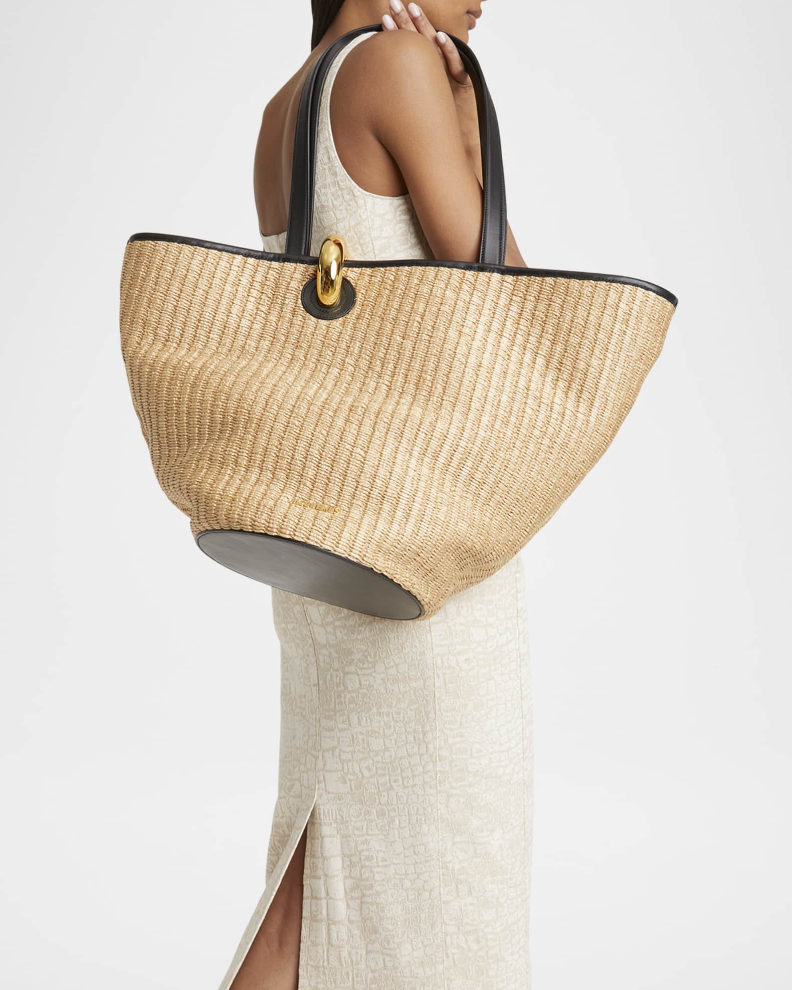 Le Bambola Woven Ring Shoulder Bag 1
