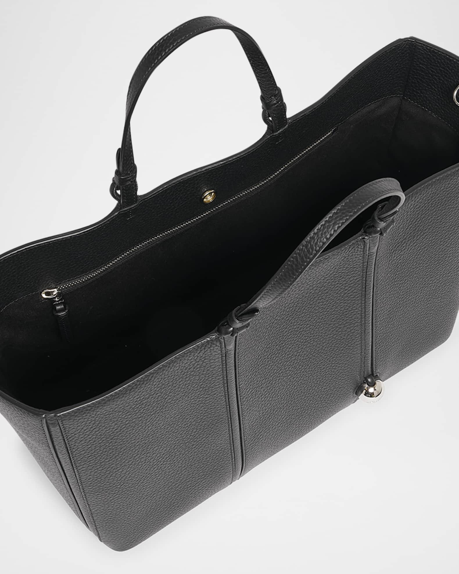 Jacquemus Le Marino Leather Shopper Tote Bag | Neiman Marcus