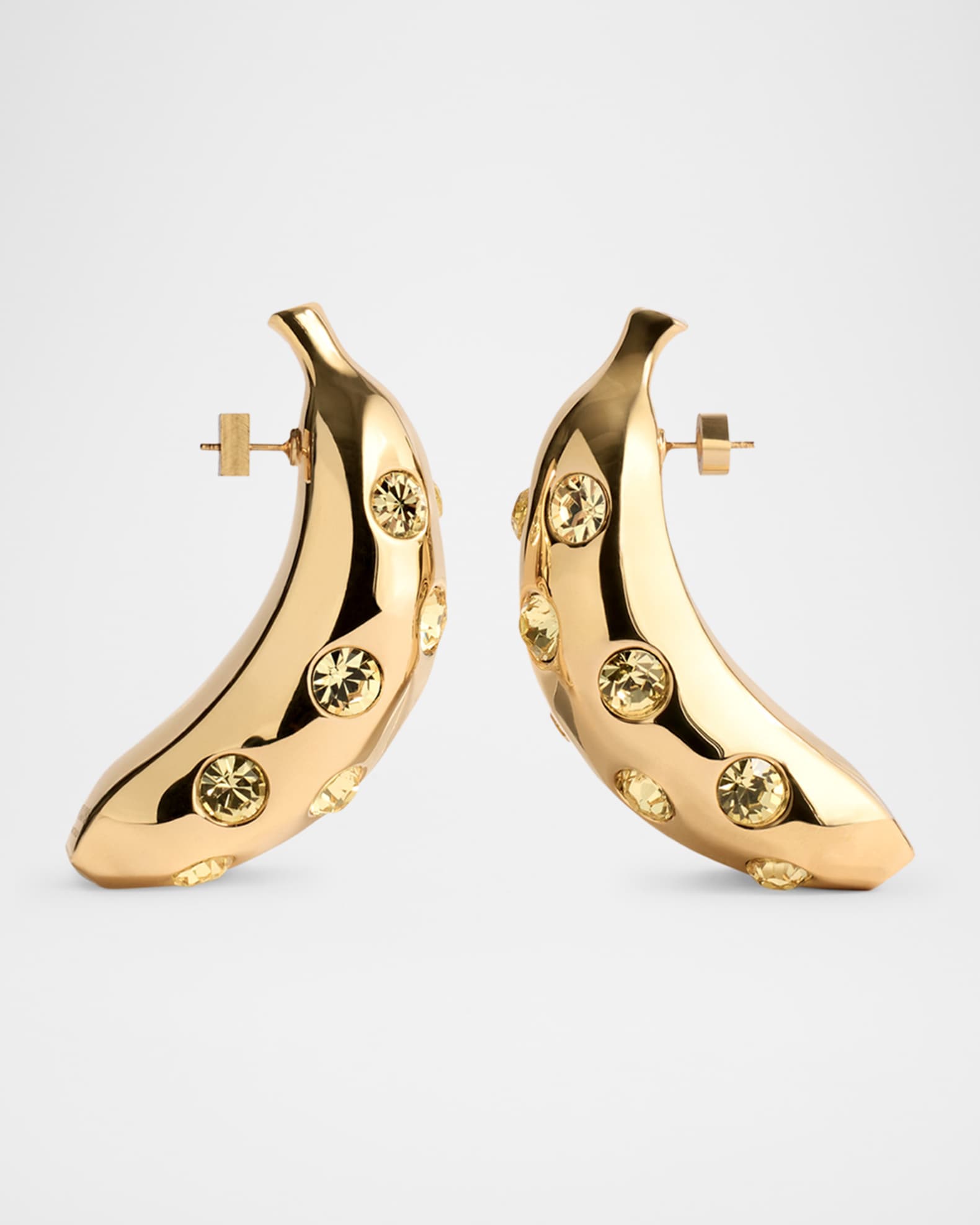 人気！JACQUEMUS Les Sculpturesコレクション ゴールド ピアス JACQUEMUS Gold Les Sculptures 'Les Festiva' Earrings Jacquemus