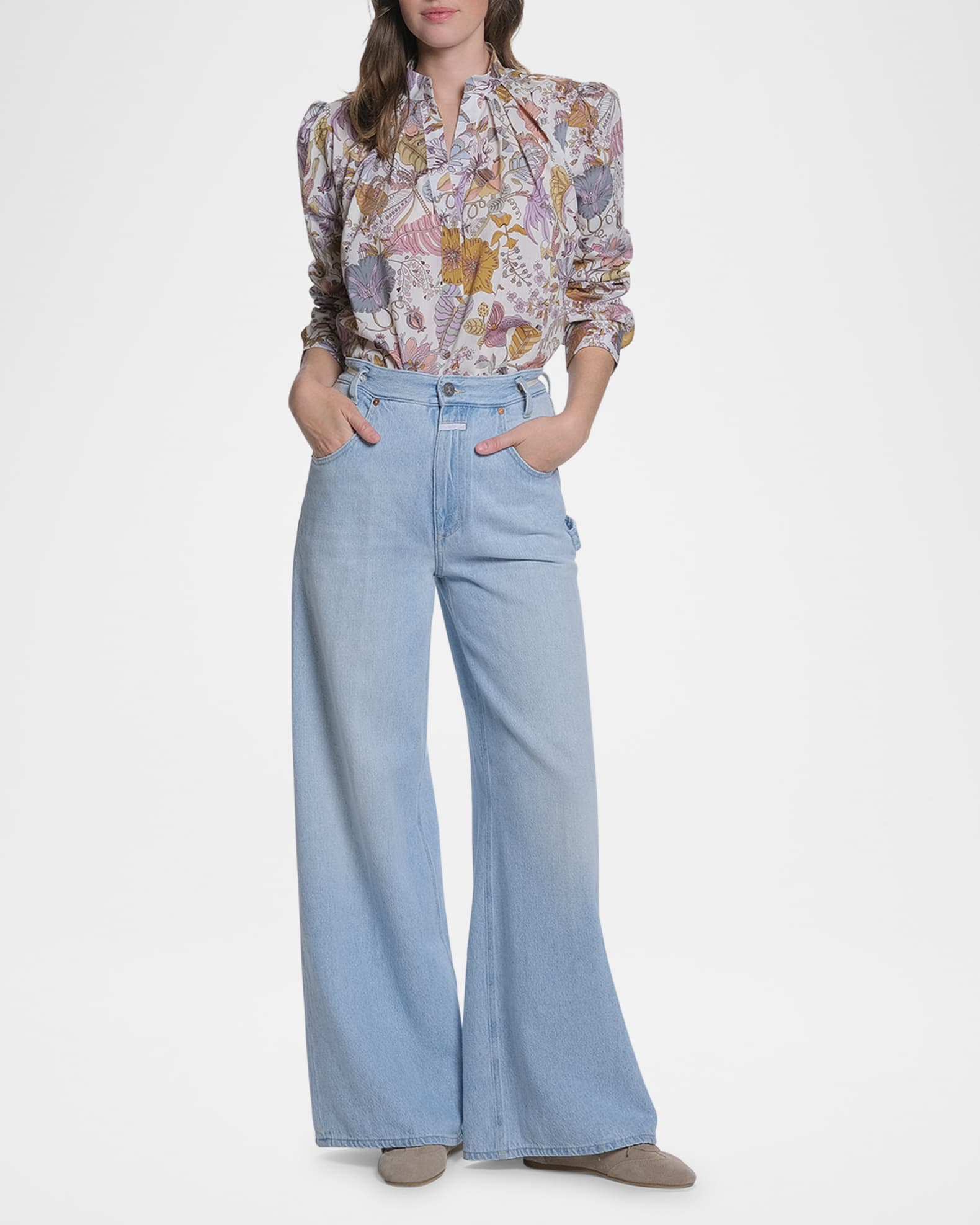 Liberty of London - Fantasy Land Floral The Puff Shirt 1