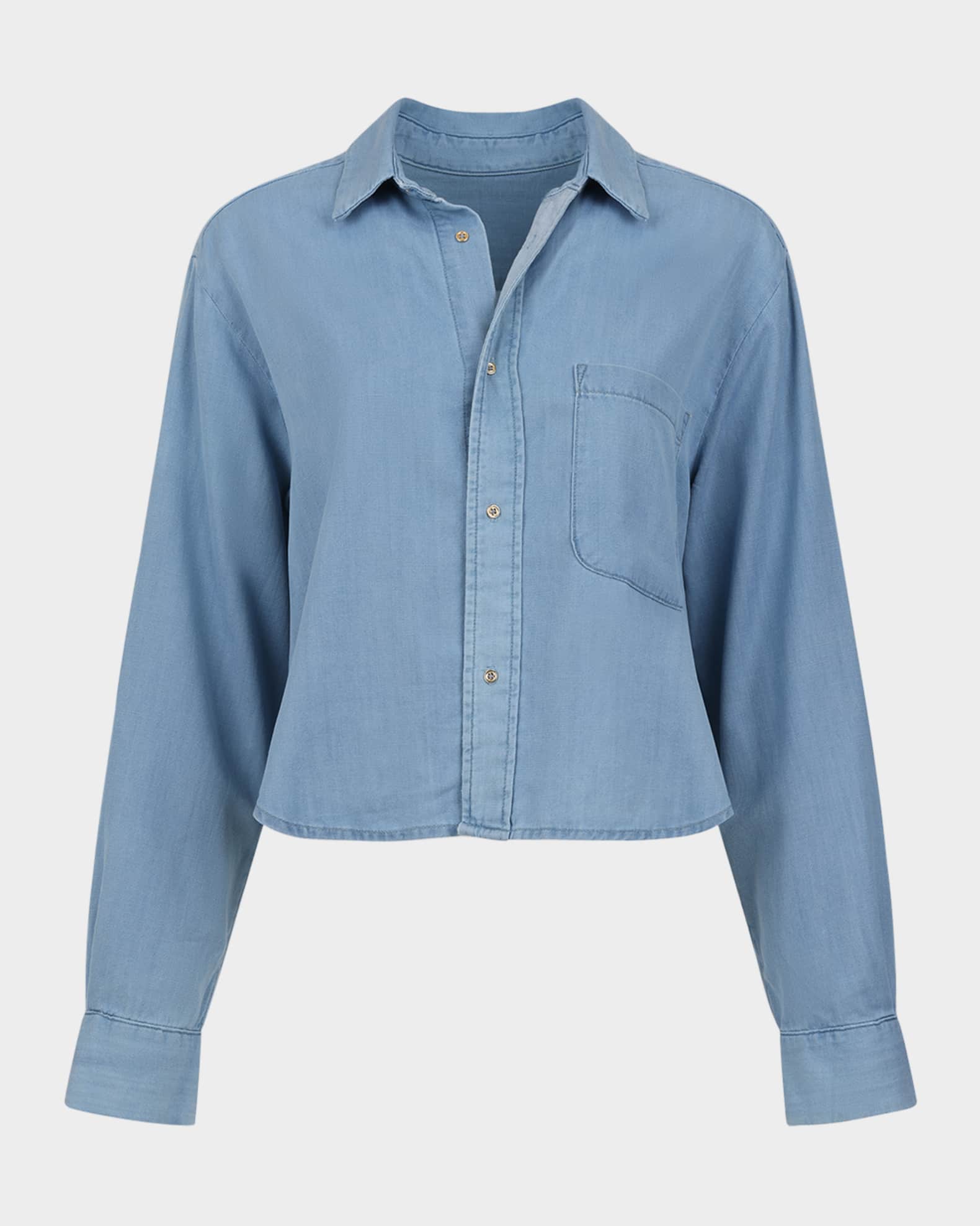 The Belle Classic Denim Shirt 0