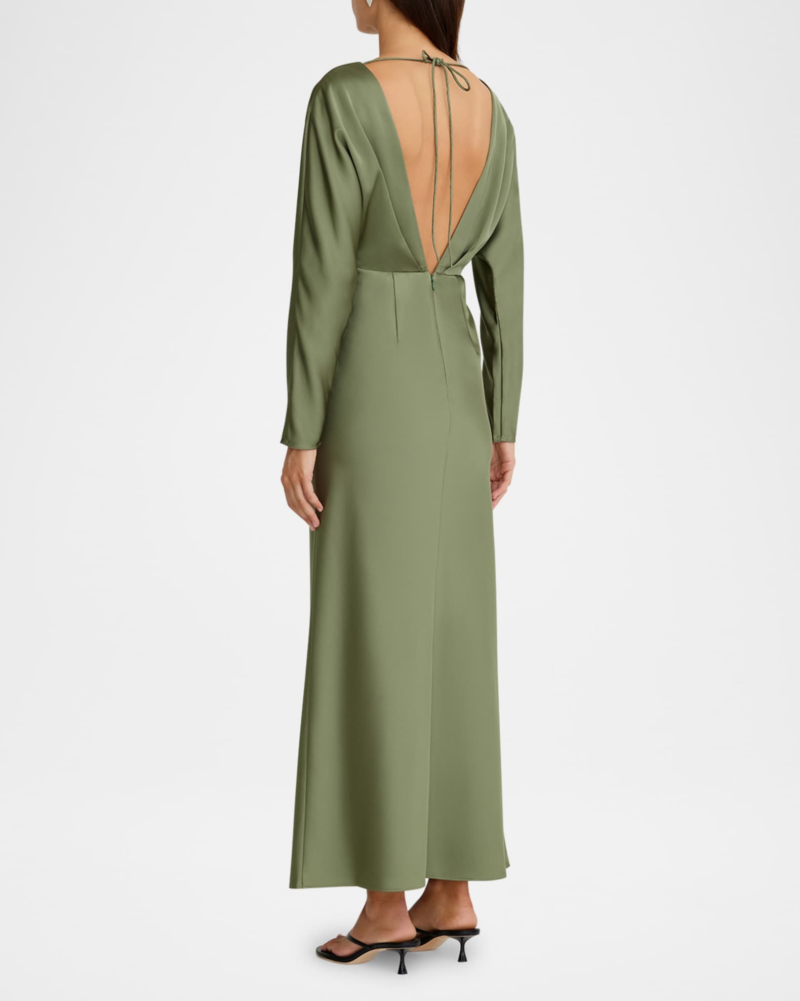 Significant Other Lucile Long Sleeve Low Back Maxi Dress Neiman Marcus