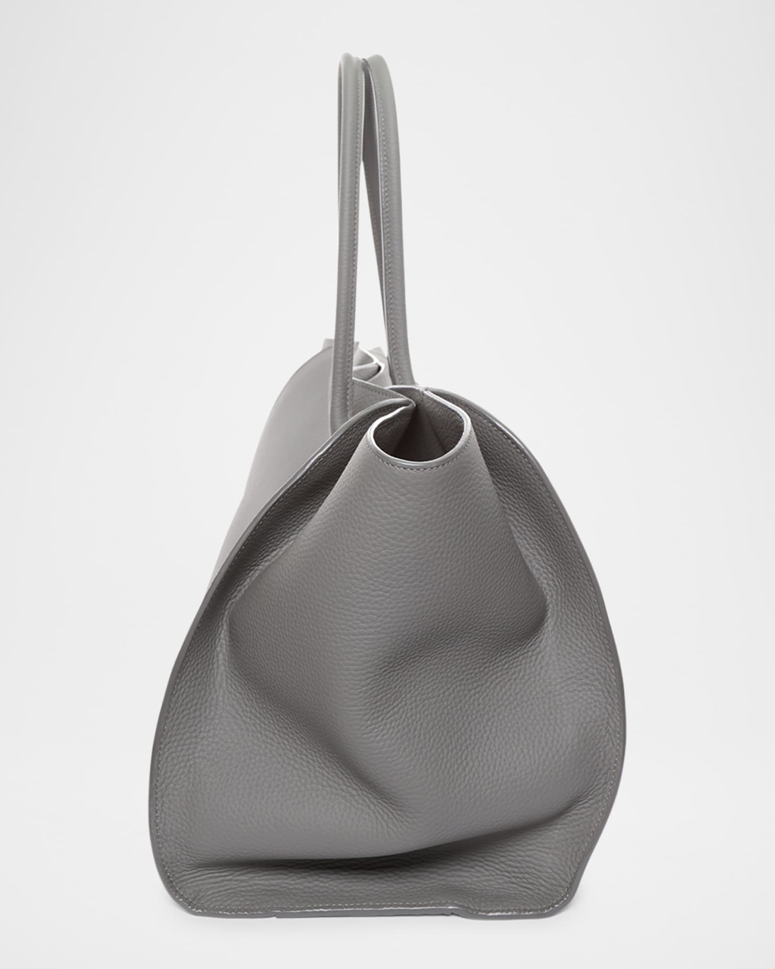 THE ROW Marlo 17 Tote Bag in Grain Leather | Neiman Marcus