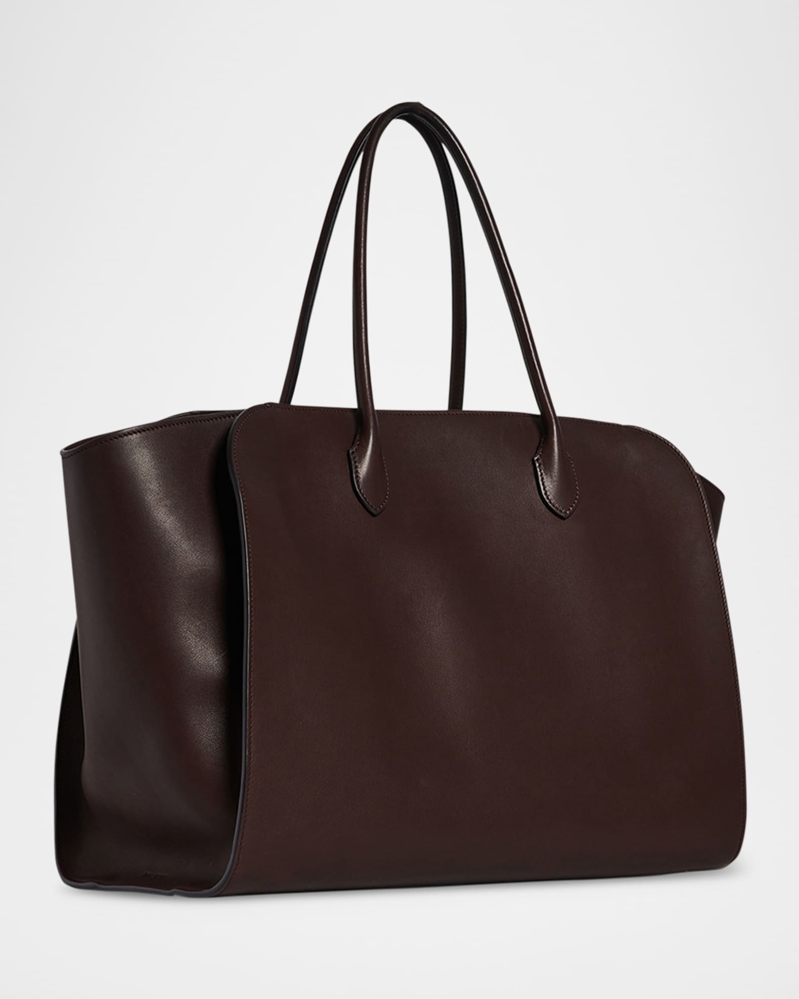 Marlo 17 Tote Bag in Saddle Leather  1