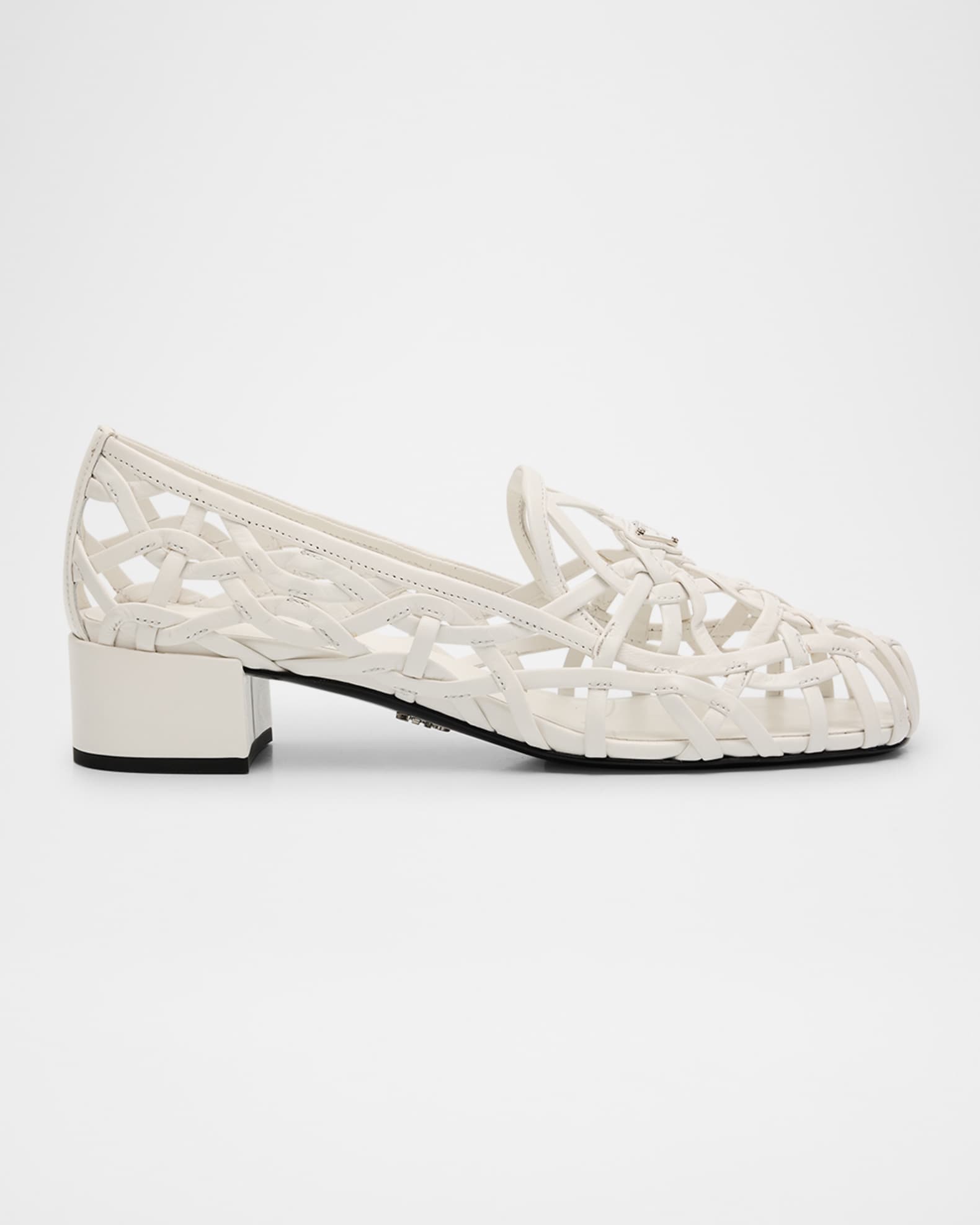 Modellerie Napa Leather Cutout Pumps 0