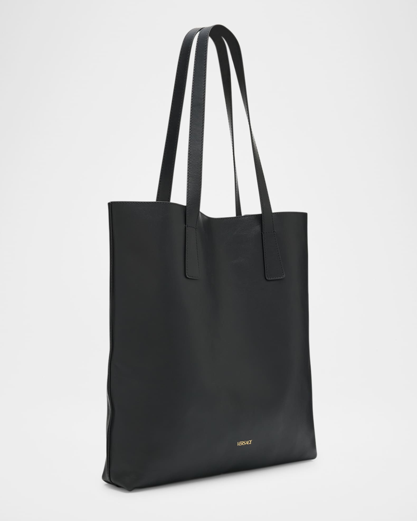 商品画像：Versace La Medusa North-South Leather Tote Bag | Neiman Marcus 1