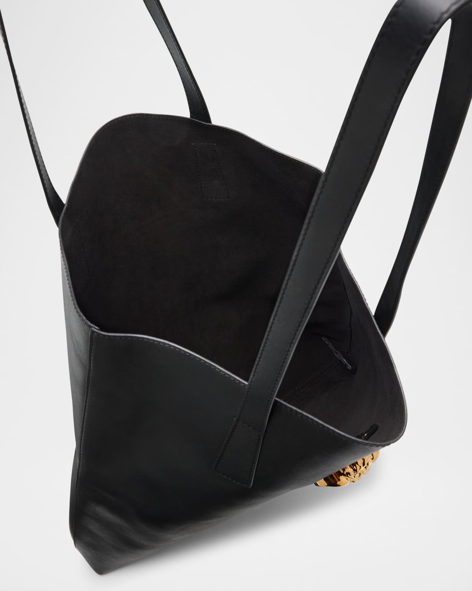 商品画像：Versace La Medusa North-South Leather Tote Bag | Neiman Marcus 2