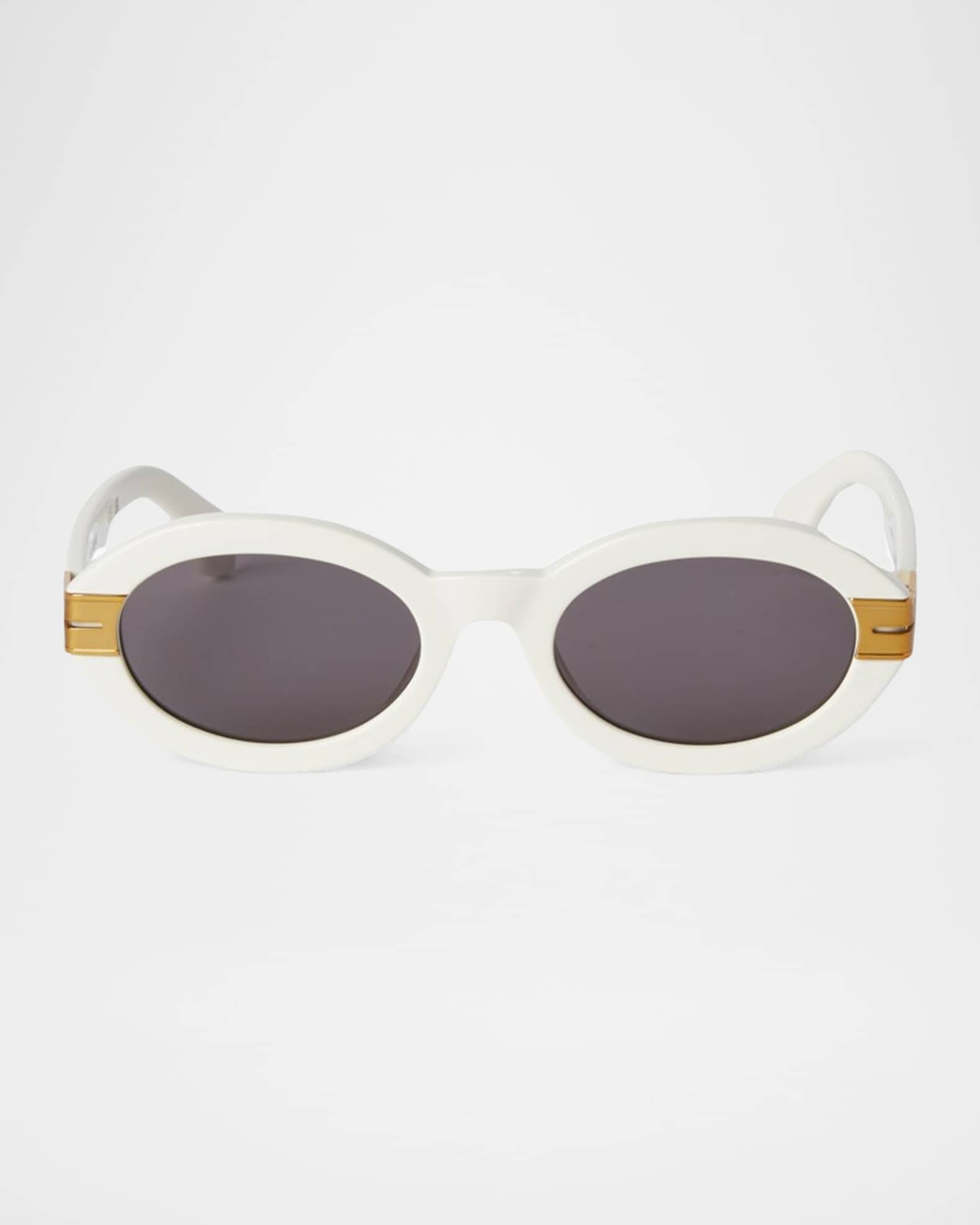 Men's Harmony Acetate Oval Sunglasses 0