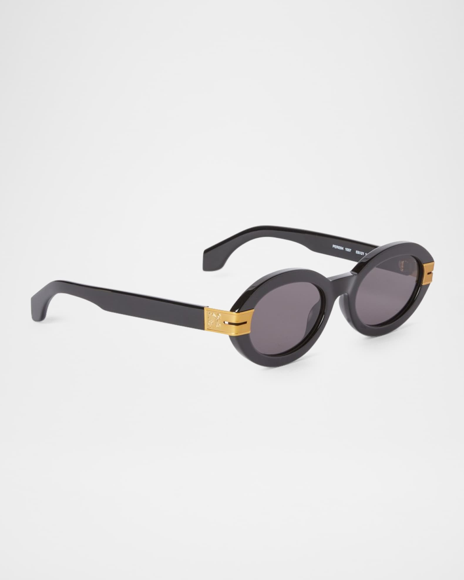 Men's Harmony Acetate Oval Sunglasses 1