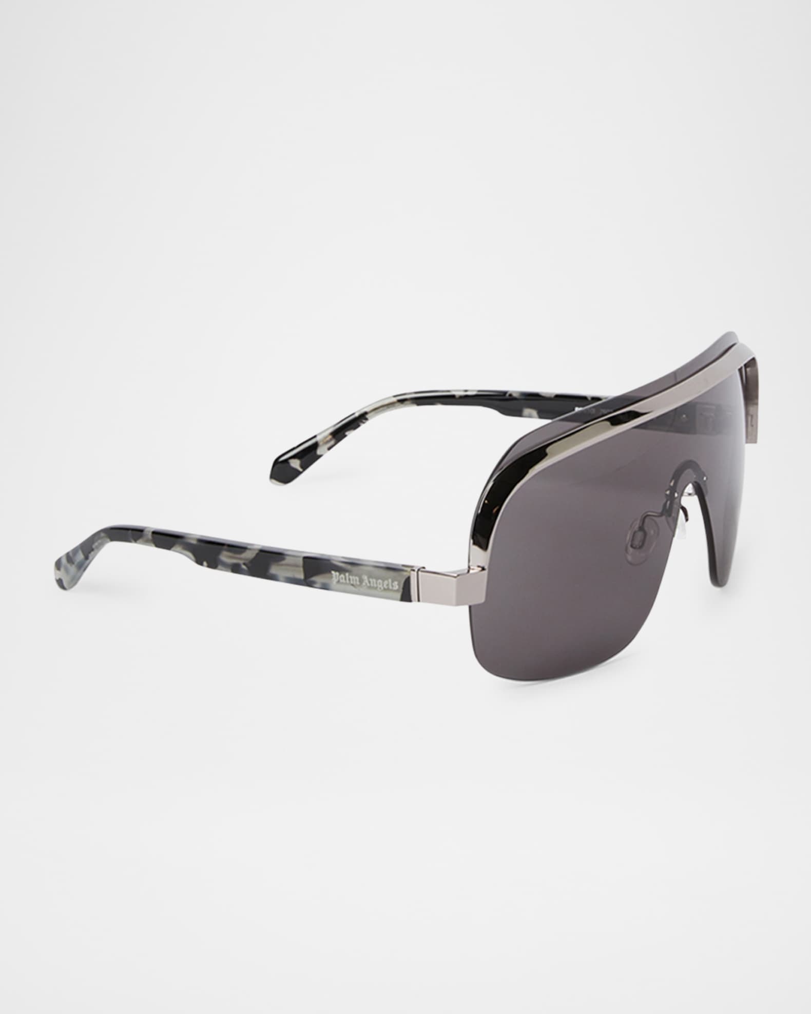 Men's King Acetate and Metal Shield Sunglasses 1