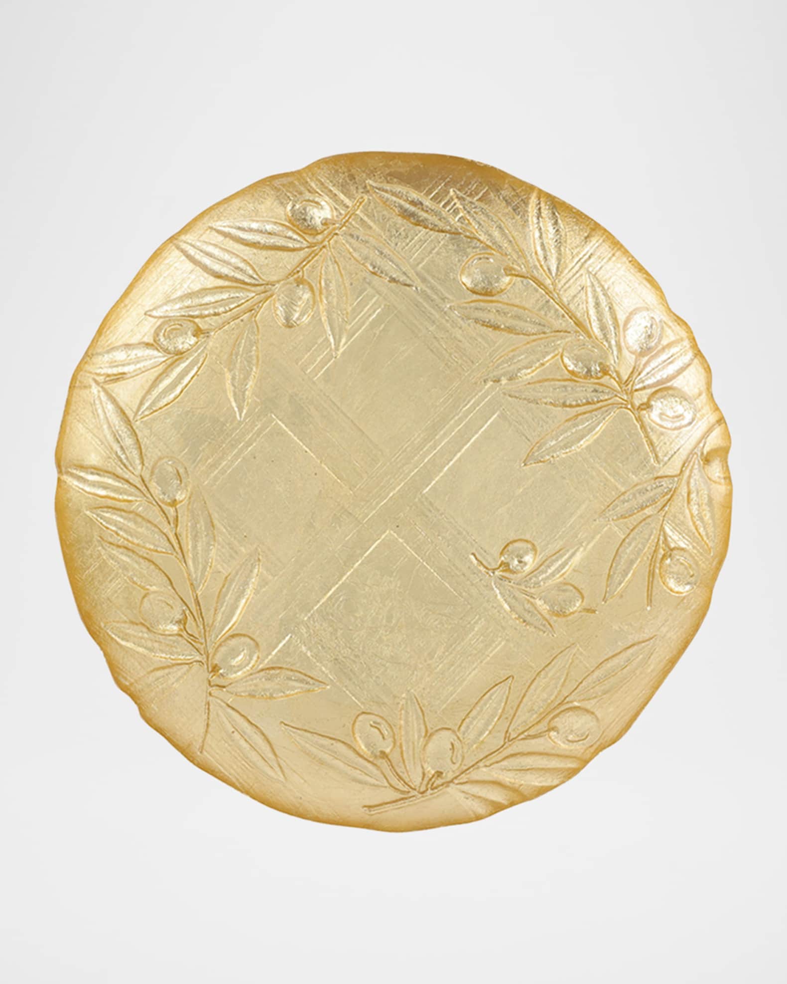 Moon Glass Olive Salad Plate 1