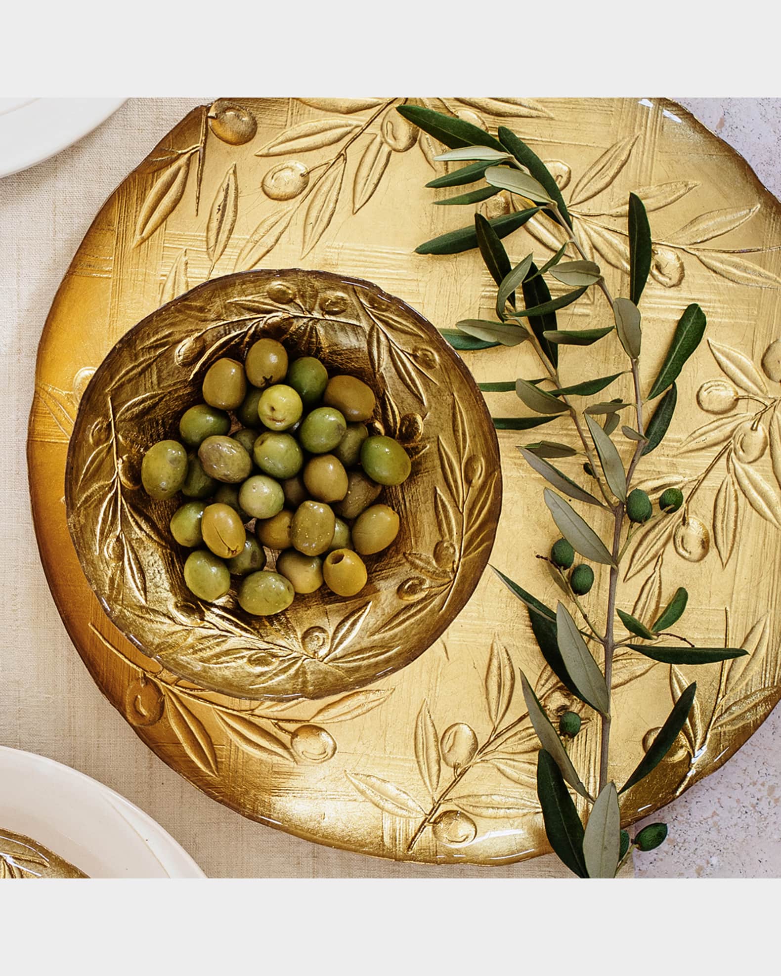 Moon Glass Olive Small Bowl 0